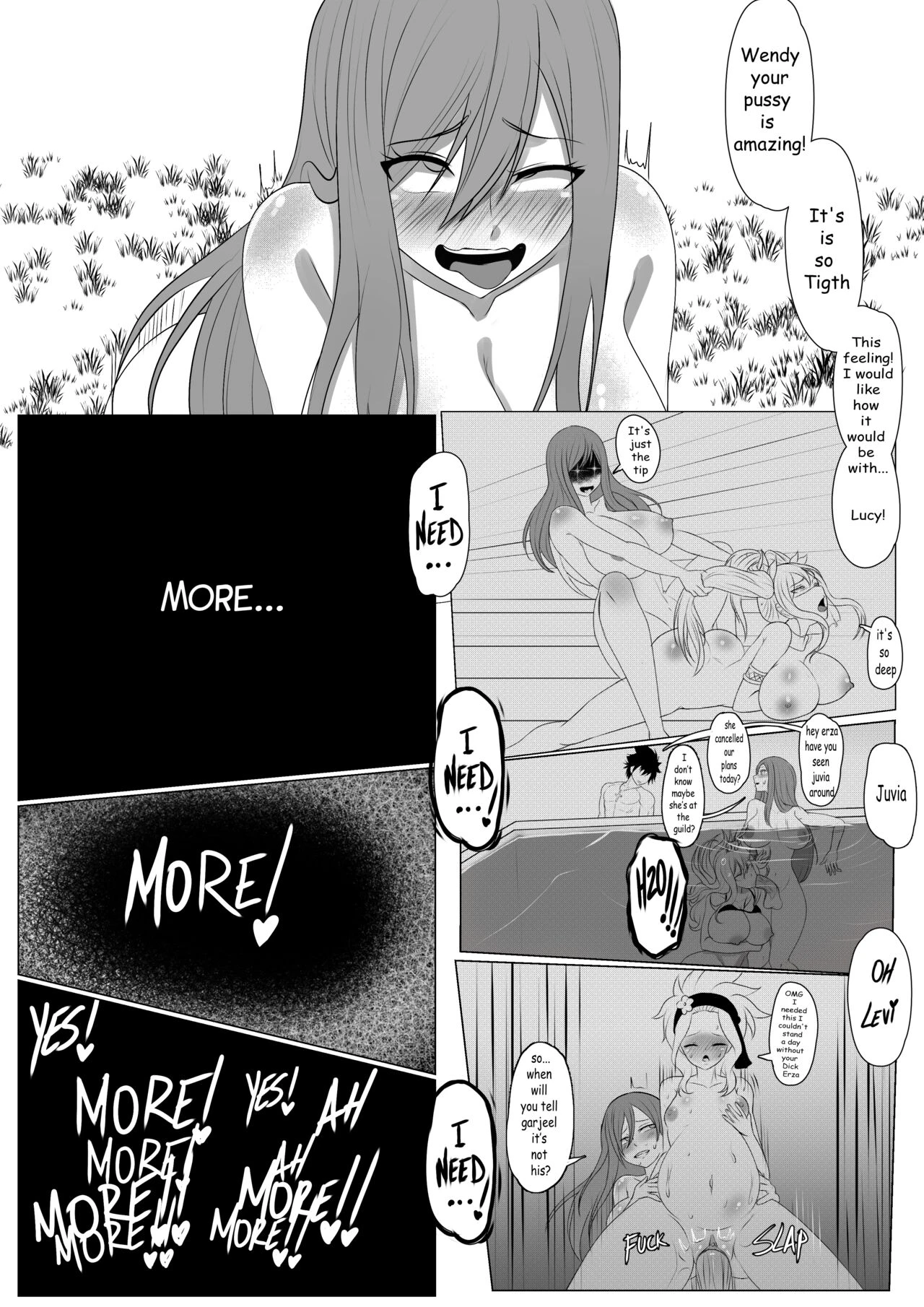 Fairy Tail -Queen Of The Slut- porn comic picture 19