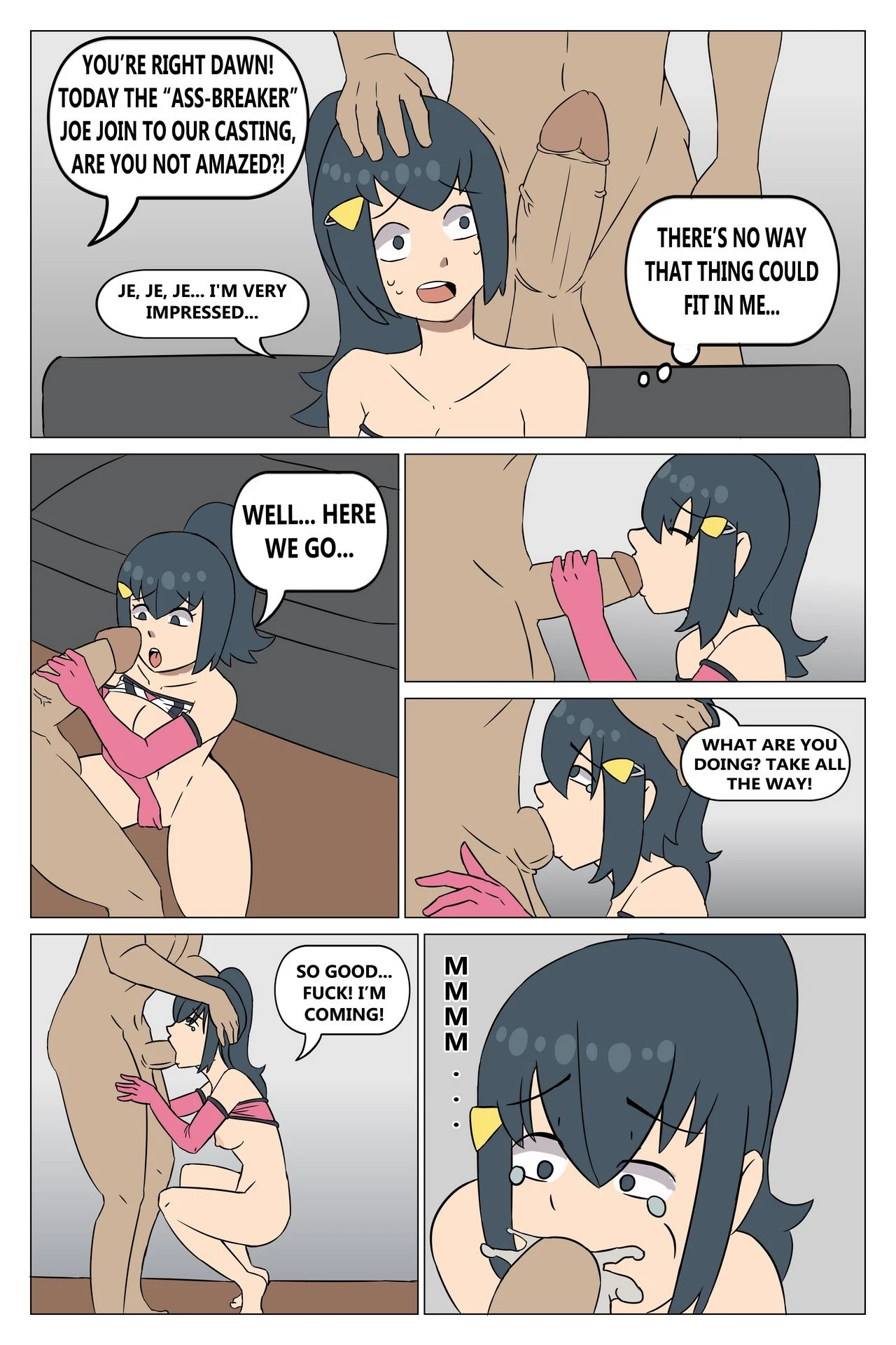 Fallen Champion porn comic picture 3