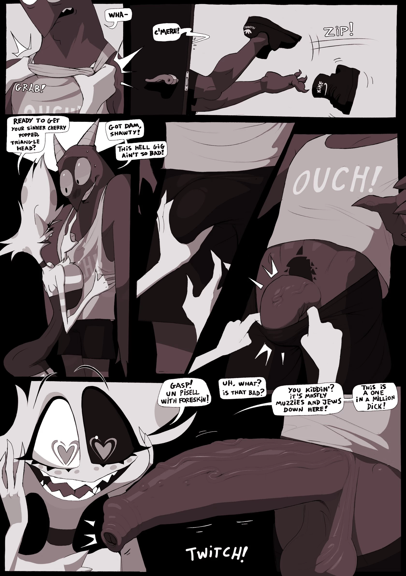 Falling Down porn comic picture 10