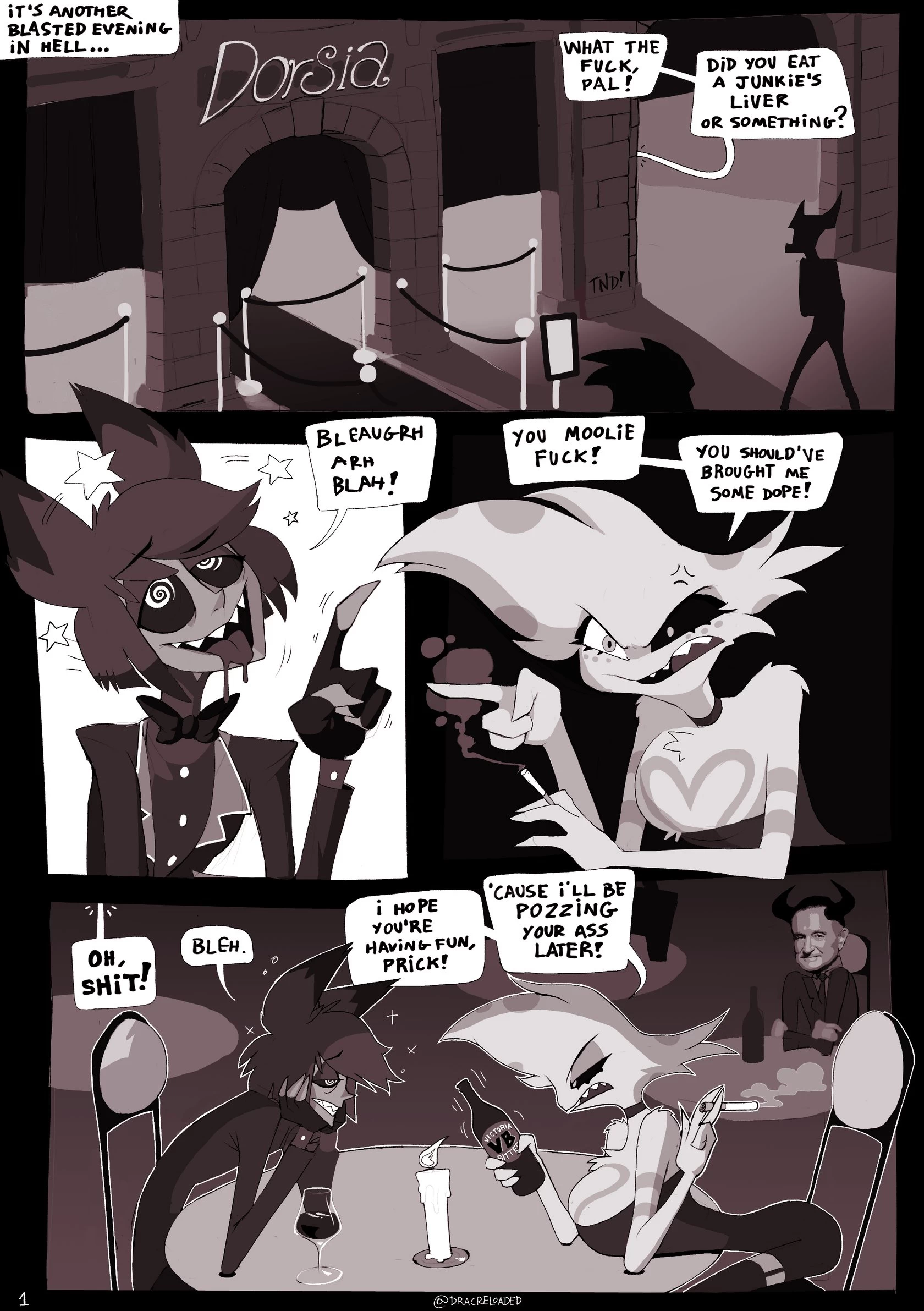 Falling Down porn comic picture 2