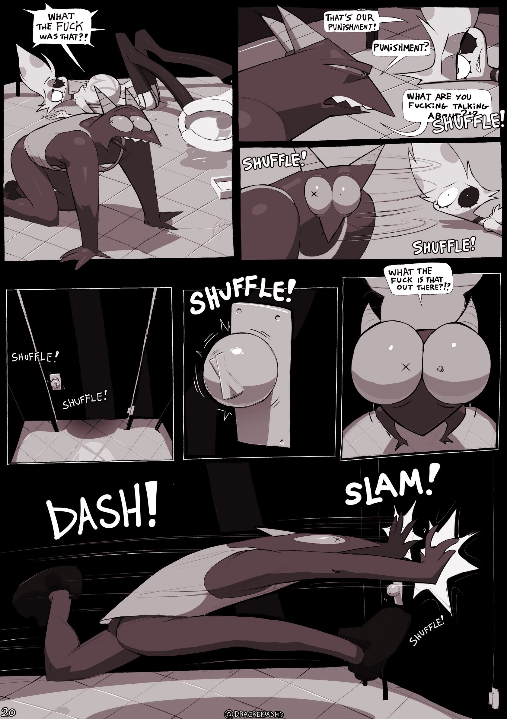 Falling Down porn comic picture 21