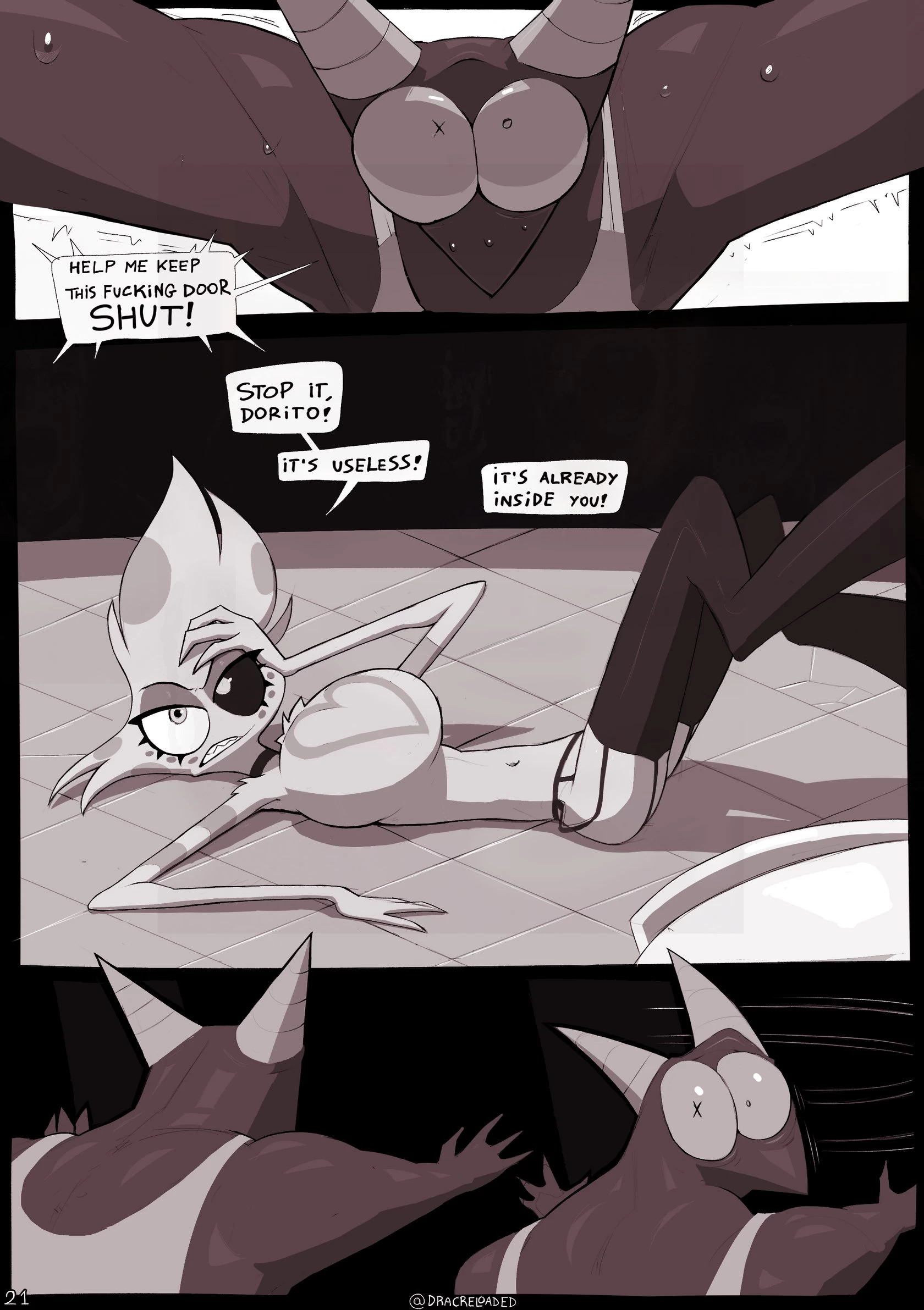 Falling Down porn comic picture 22