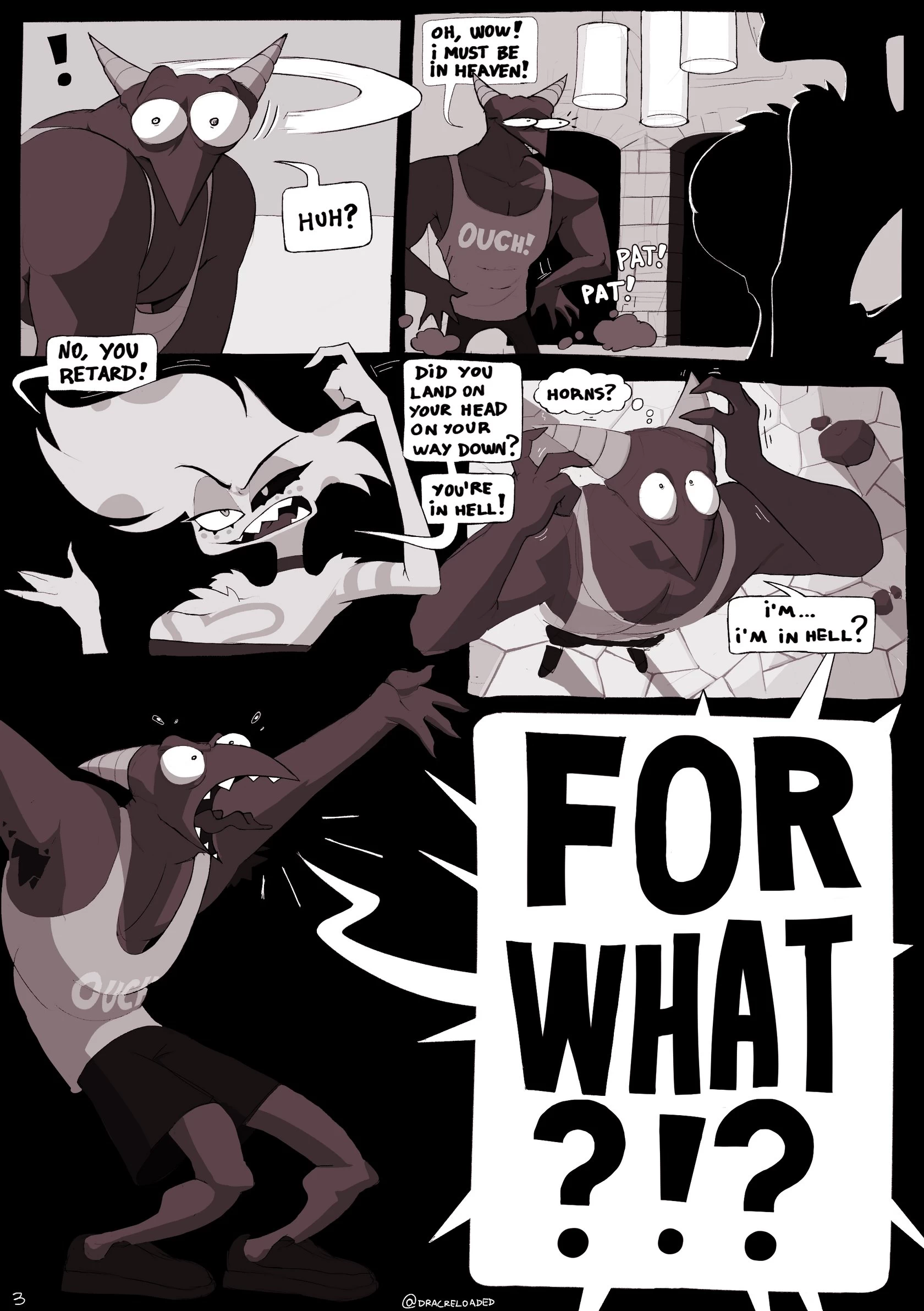 Falling Down porn comic picture 4