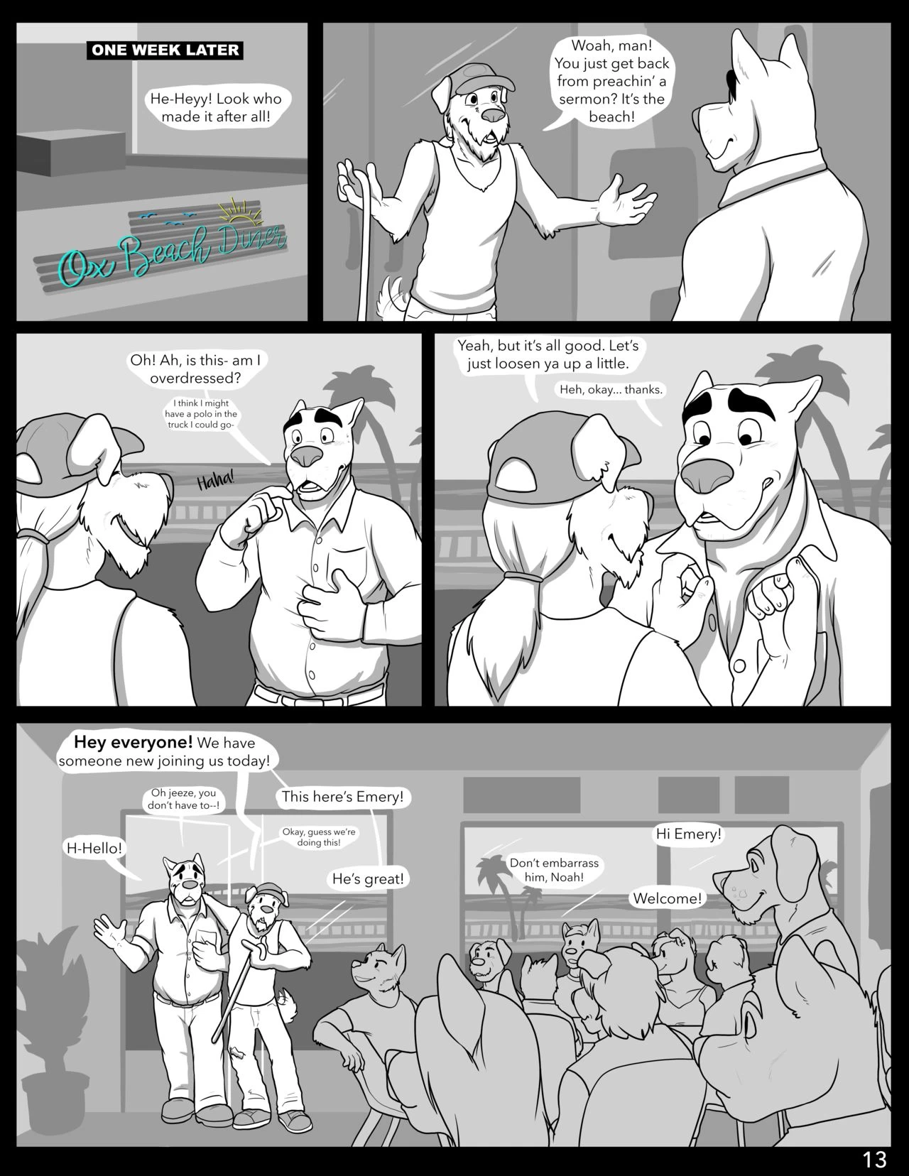 Falling Flat porn comic picture 13