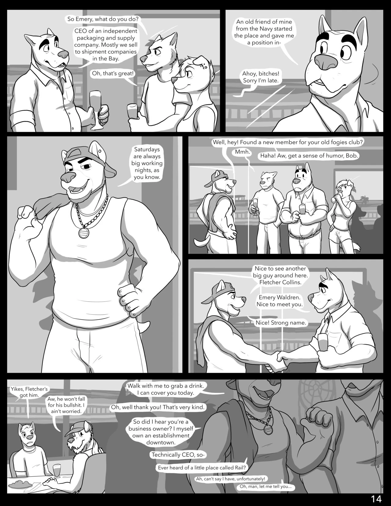 Falling Flat porn comic picture 14