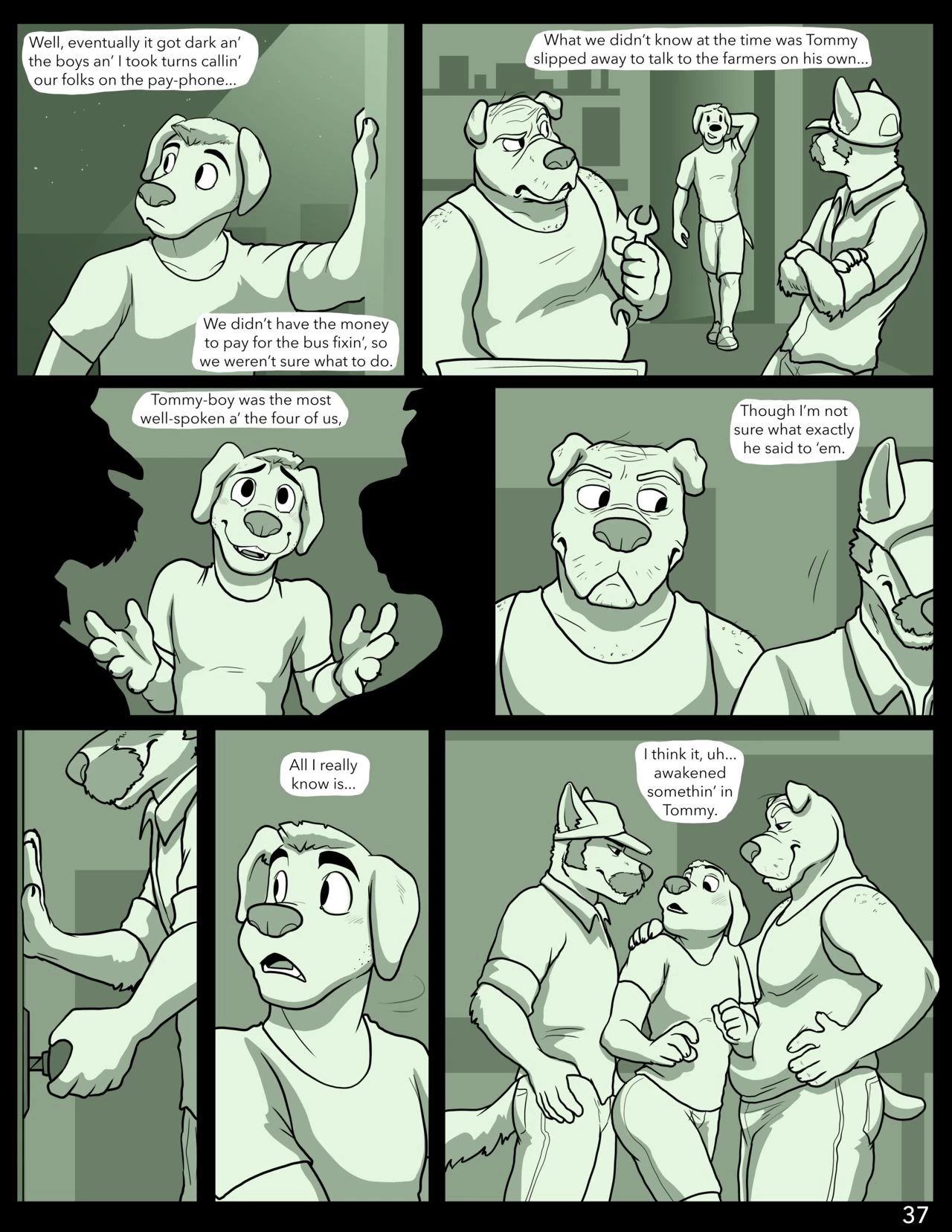 Falling Flat porn comic picture 37