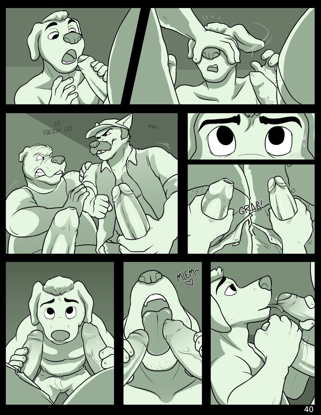 Falling Flat porn comic picture 40