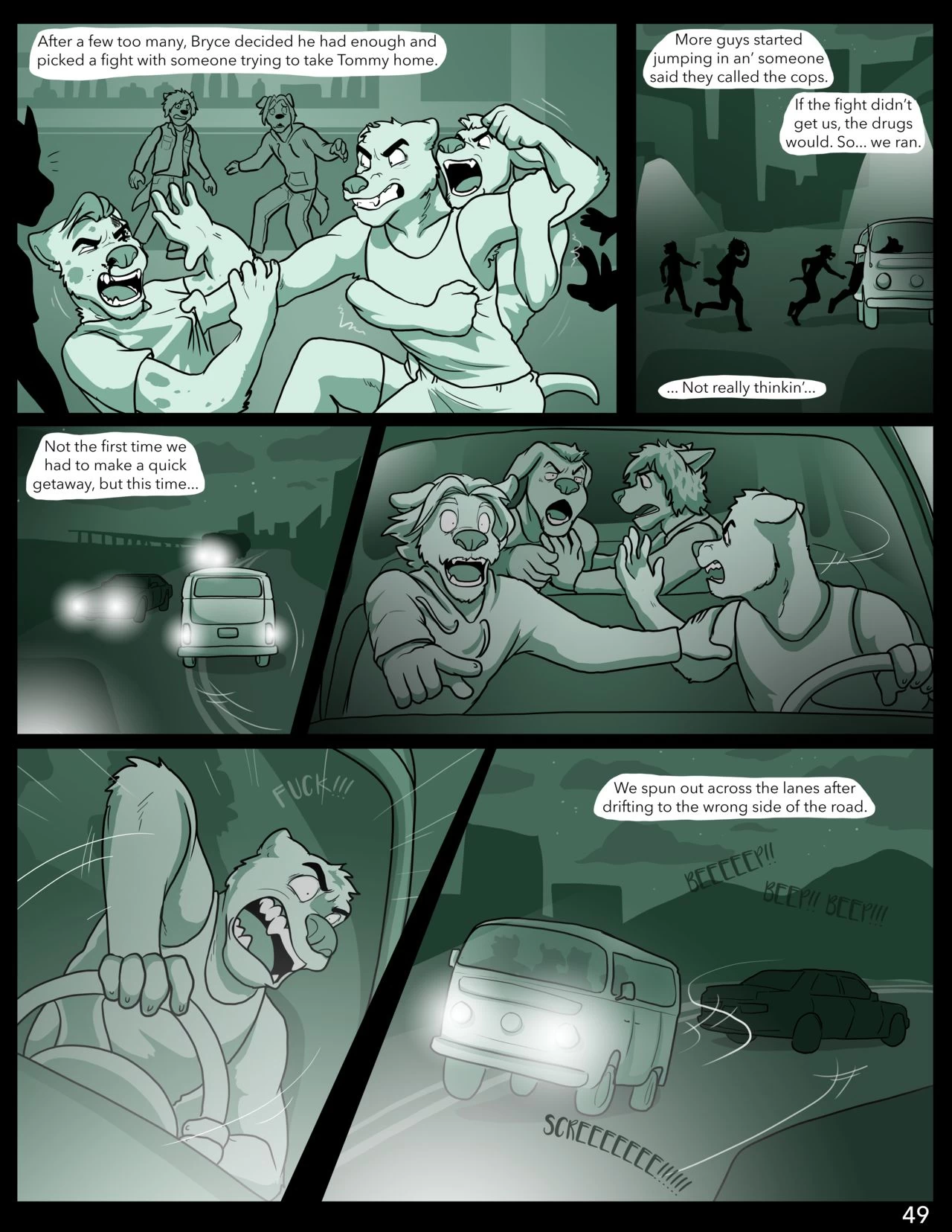 Falling Flat porn comic picture 49