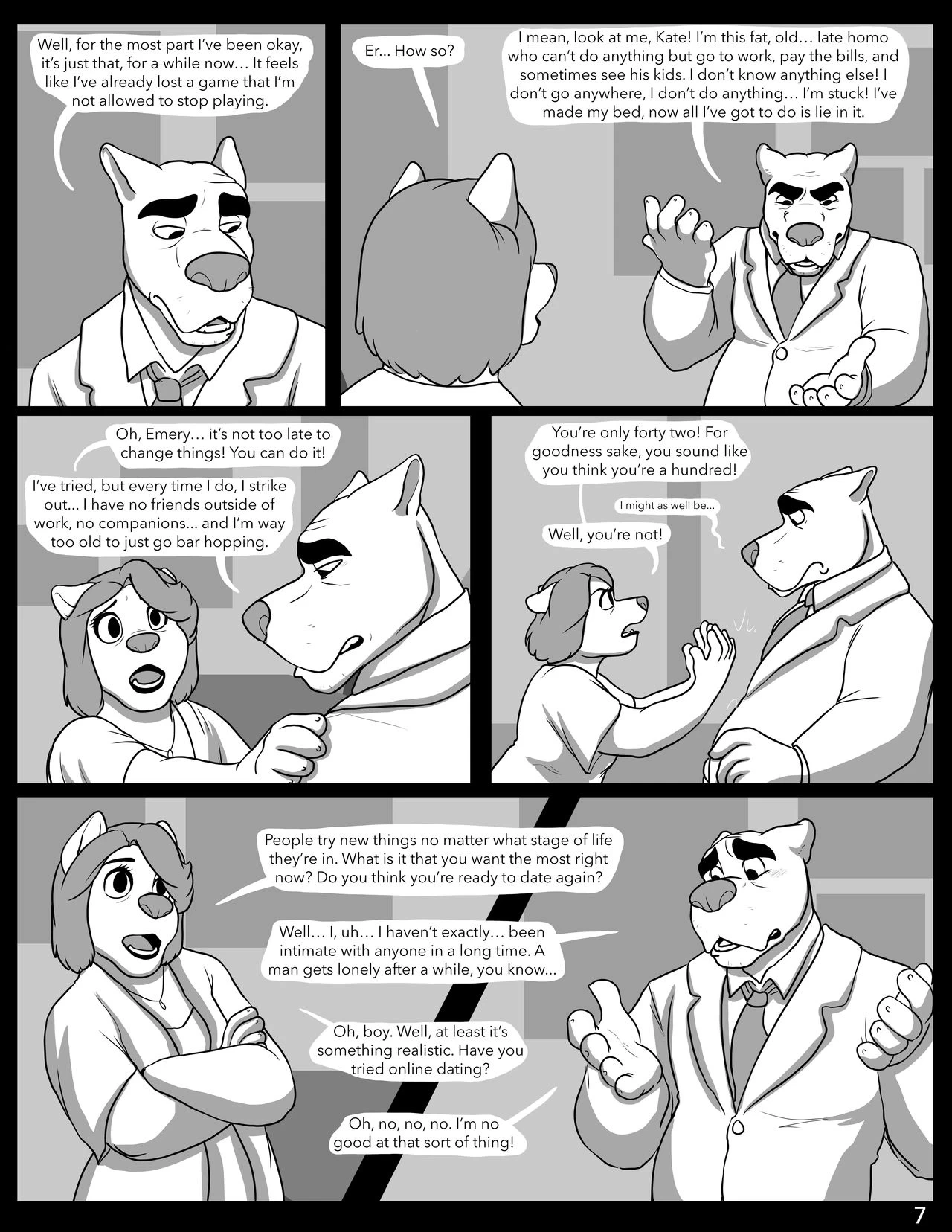 Falling Flat porn comic picture 7