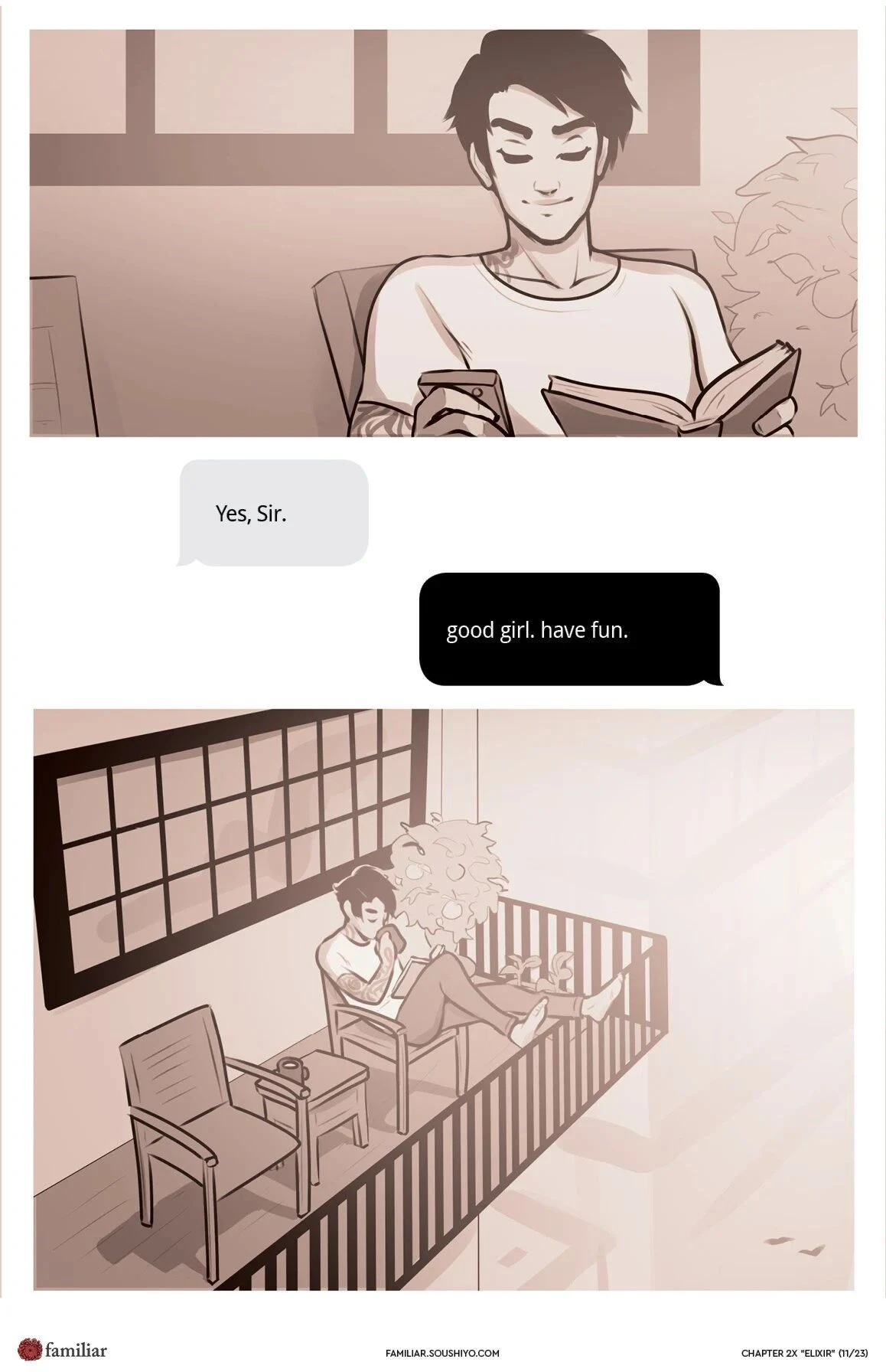 Familiar - Act 2 - Chapter 08.5 - Elixir porn comic picture 13