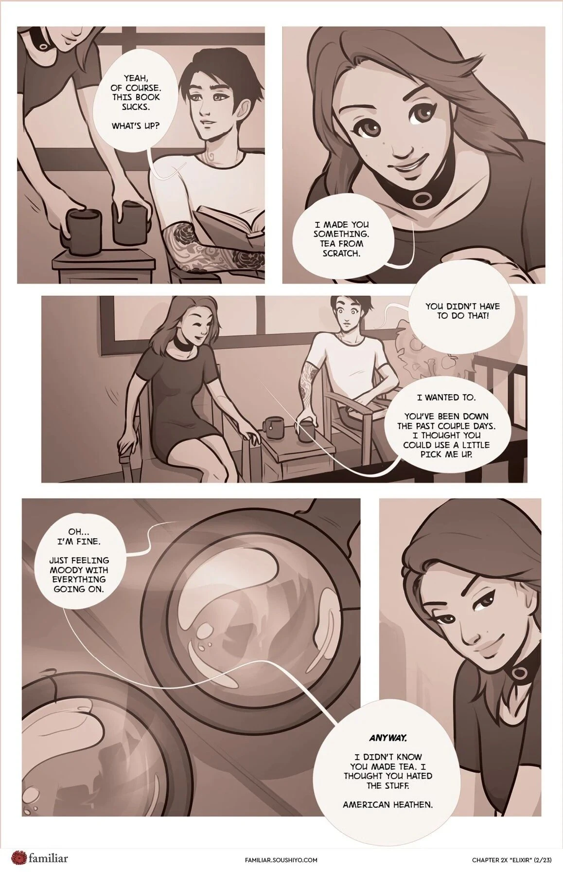 Familiar - Act 2 - Chapter 08.5 - Elixir porn comic picture 3
