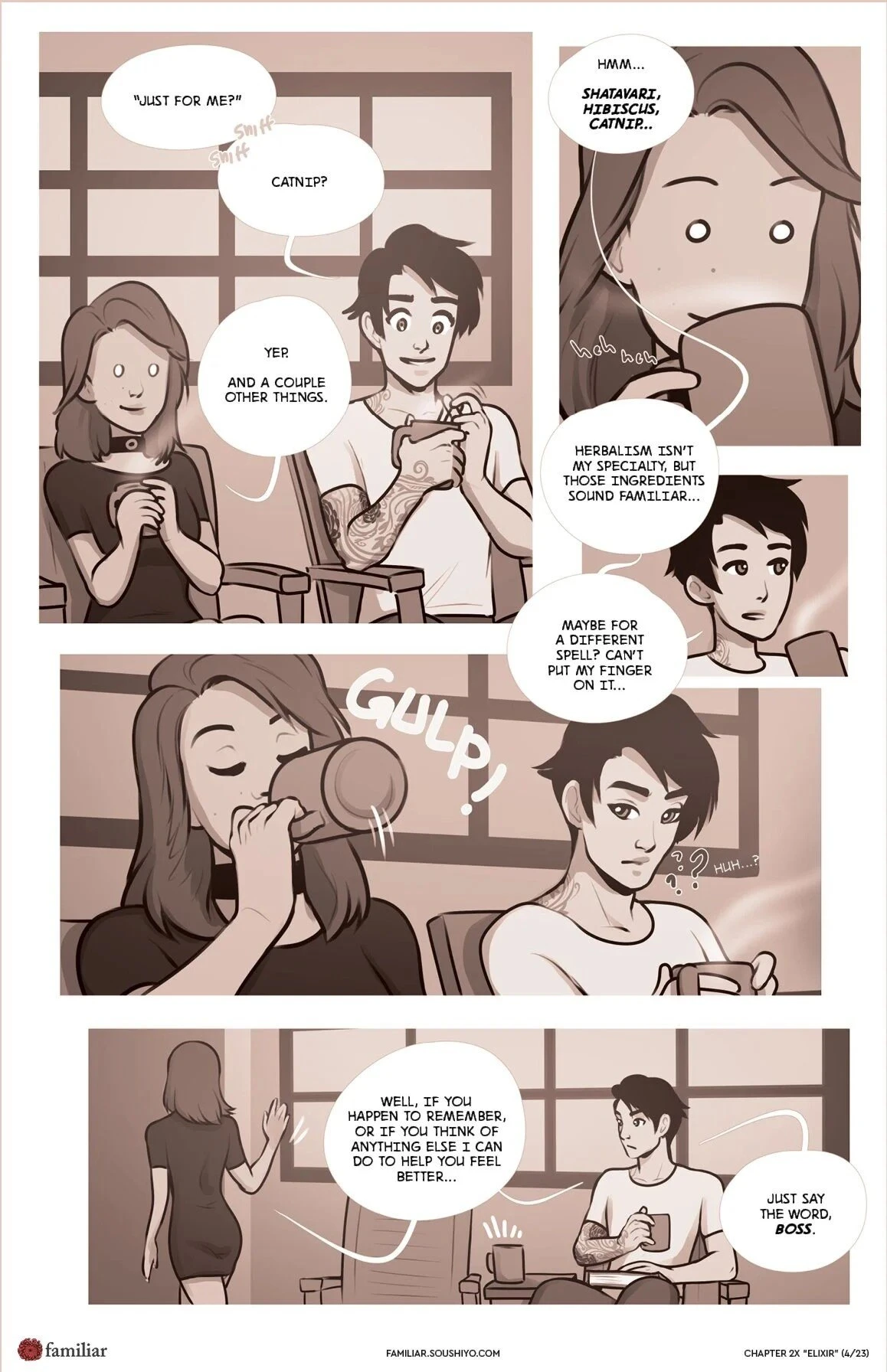 Familiar - Act 2 - Chapter 08.5 - Elixir porn comic picture 5