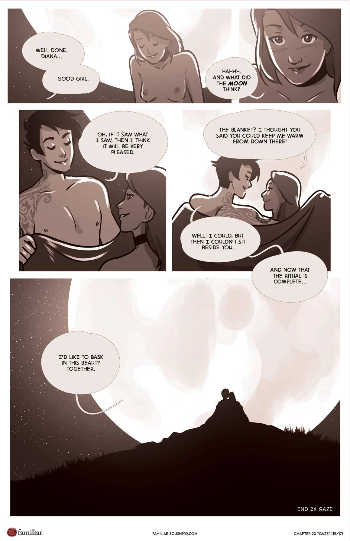 Familiar- Act 2 - Chapter 11.5 - Gaze porn comic picture 16