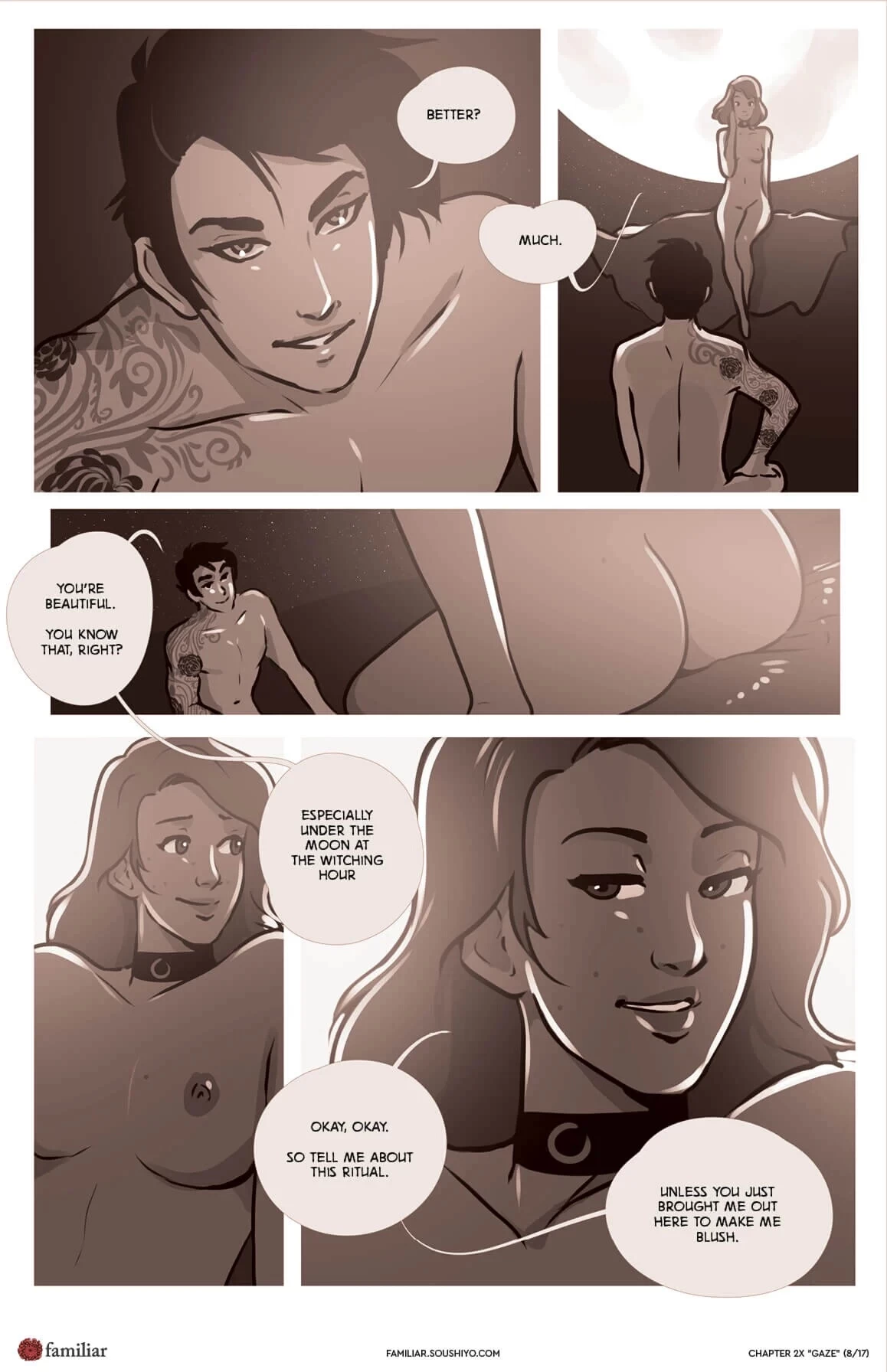 Familiar- Act 2 - Chapter 11.5 - Gaze porn comic picture 9