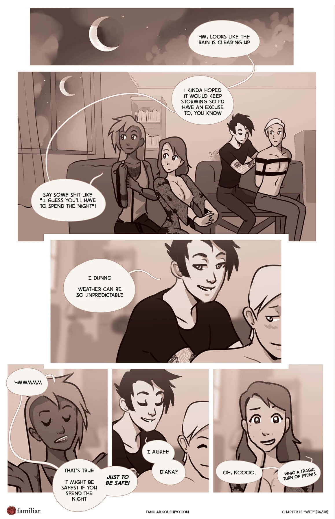 Familiar- Act 2 - Chapter 15 - Wet Part 2 porn comic picture 35