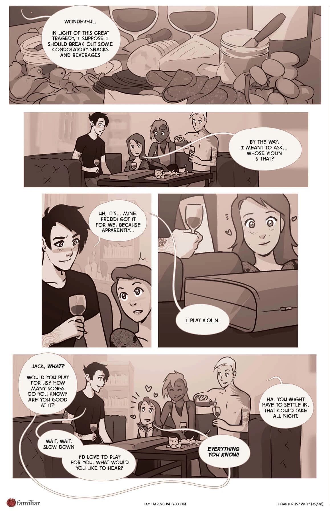 Familiar- Act 2 - Chapter 15 - Wet Part 2 porn comic picture 36