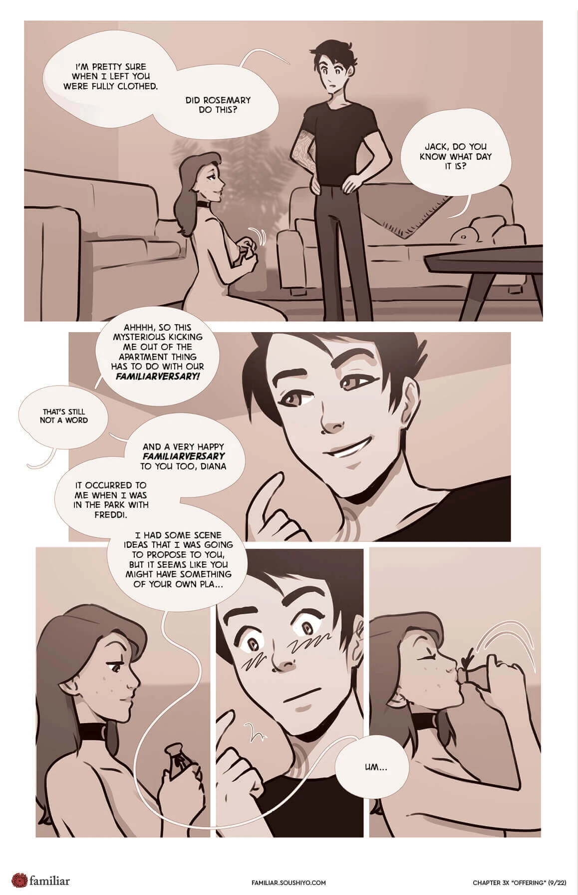Familiar- Act 3 - Chapter 16.5 - Offering porn comic picture 10