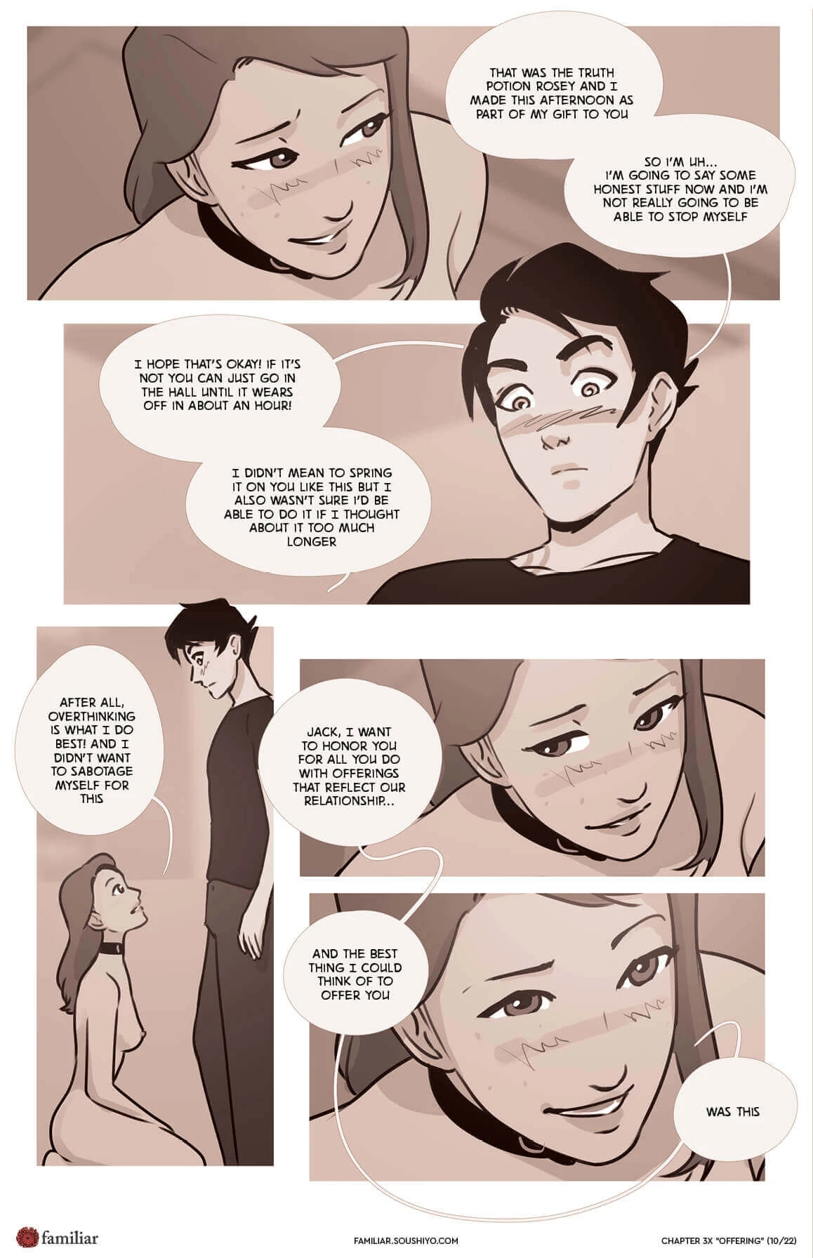 Familiar- Act 3 - Chapter 16.5 - Offering porn comic picture 11