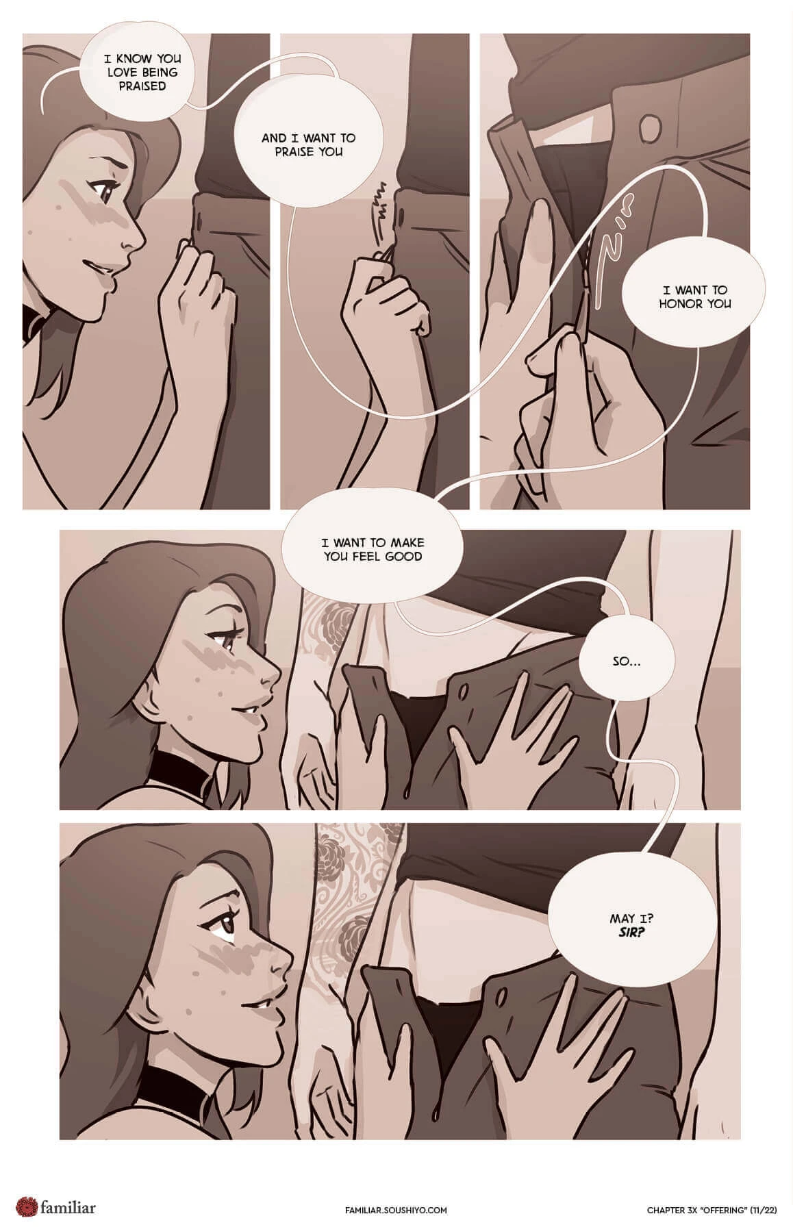 Familiar- Act 3 - Chapter 16.5 - Offering porn comic picture 12