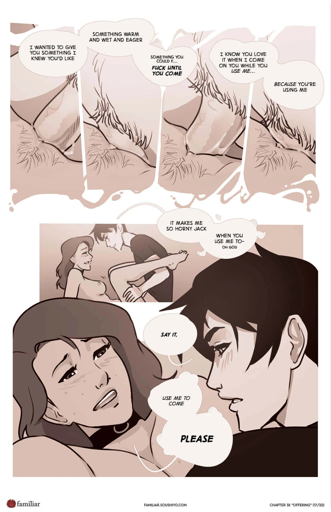 Familiar- Act 3 - Chapter 16.5 - Offering porn comic picture 18