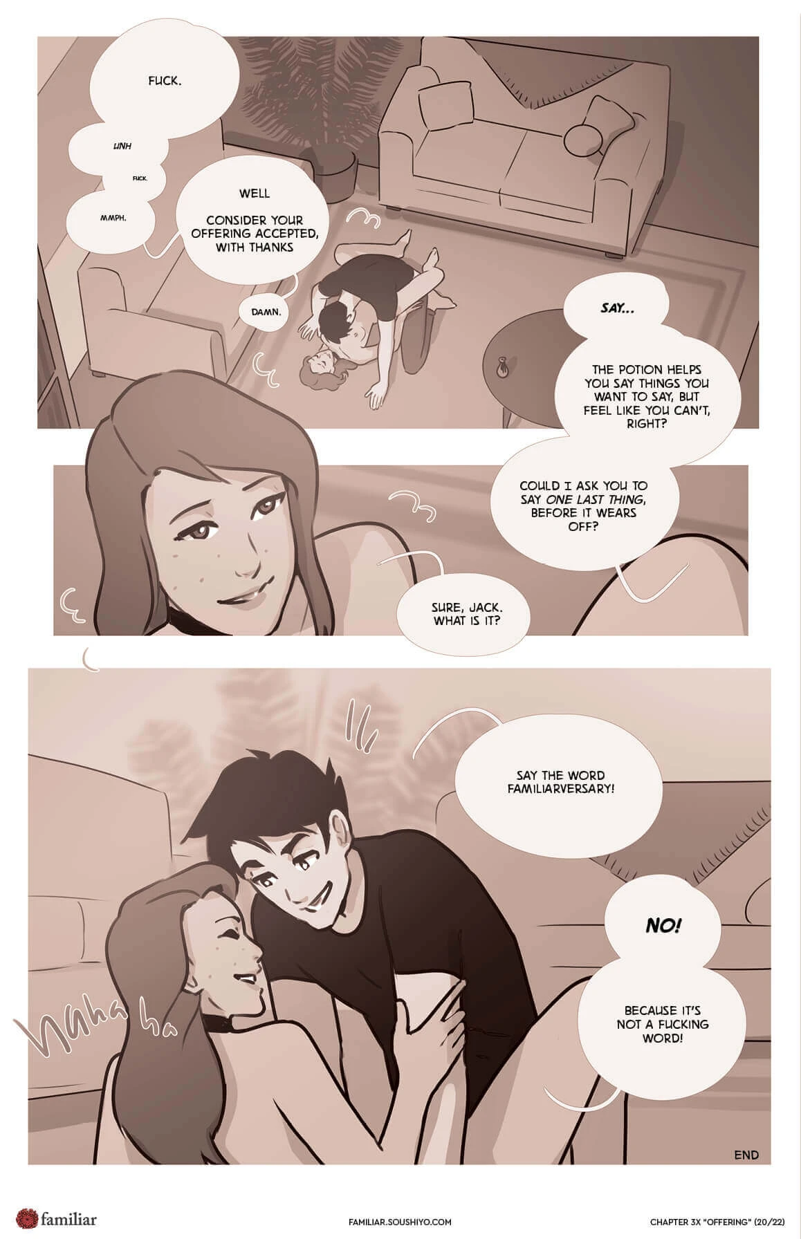 Familiar- Act 3 - Chapter 16.5 - Offering porn comic picture 21