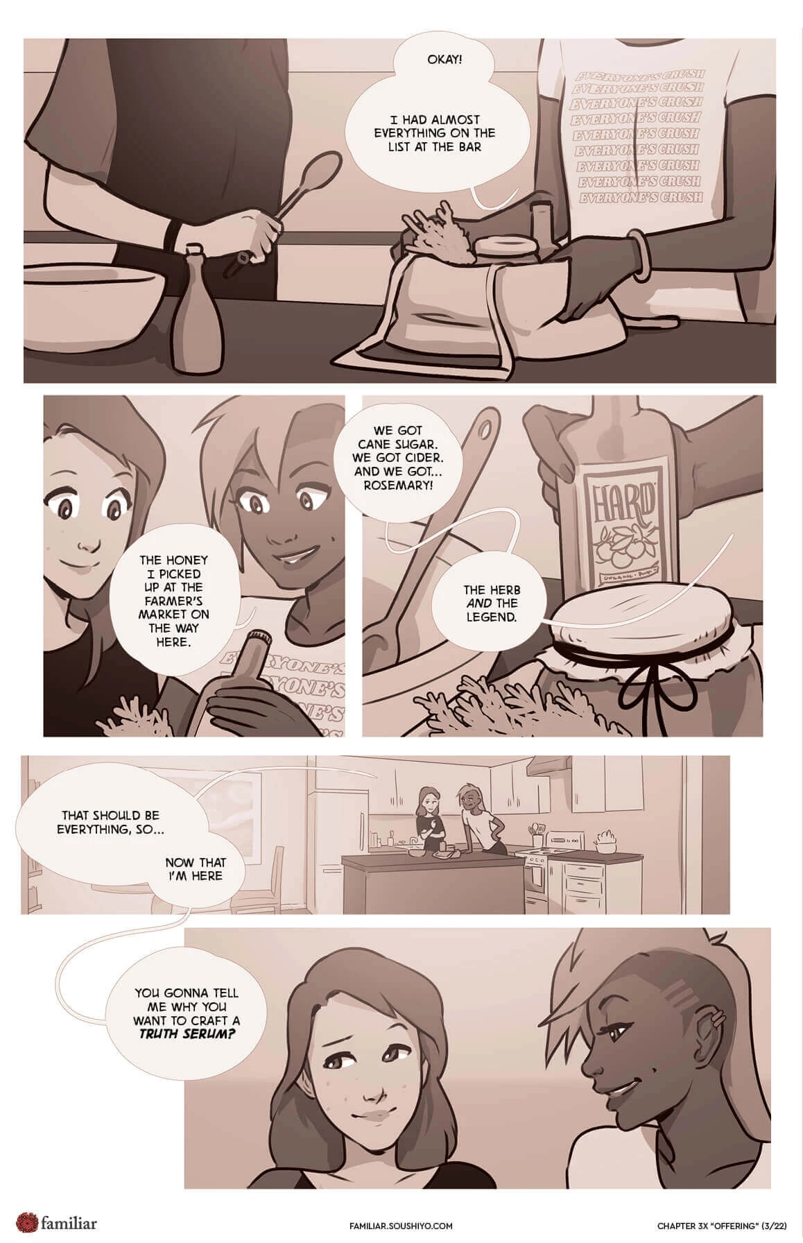 Familiar- Act 3 - Chapter 16.5 - Offering porn comic picture 4