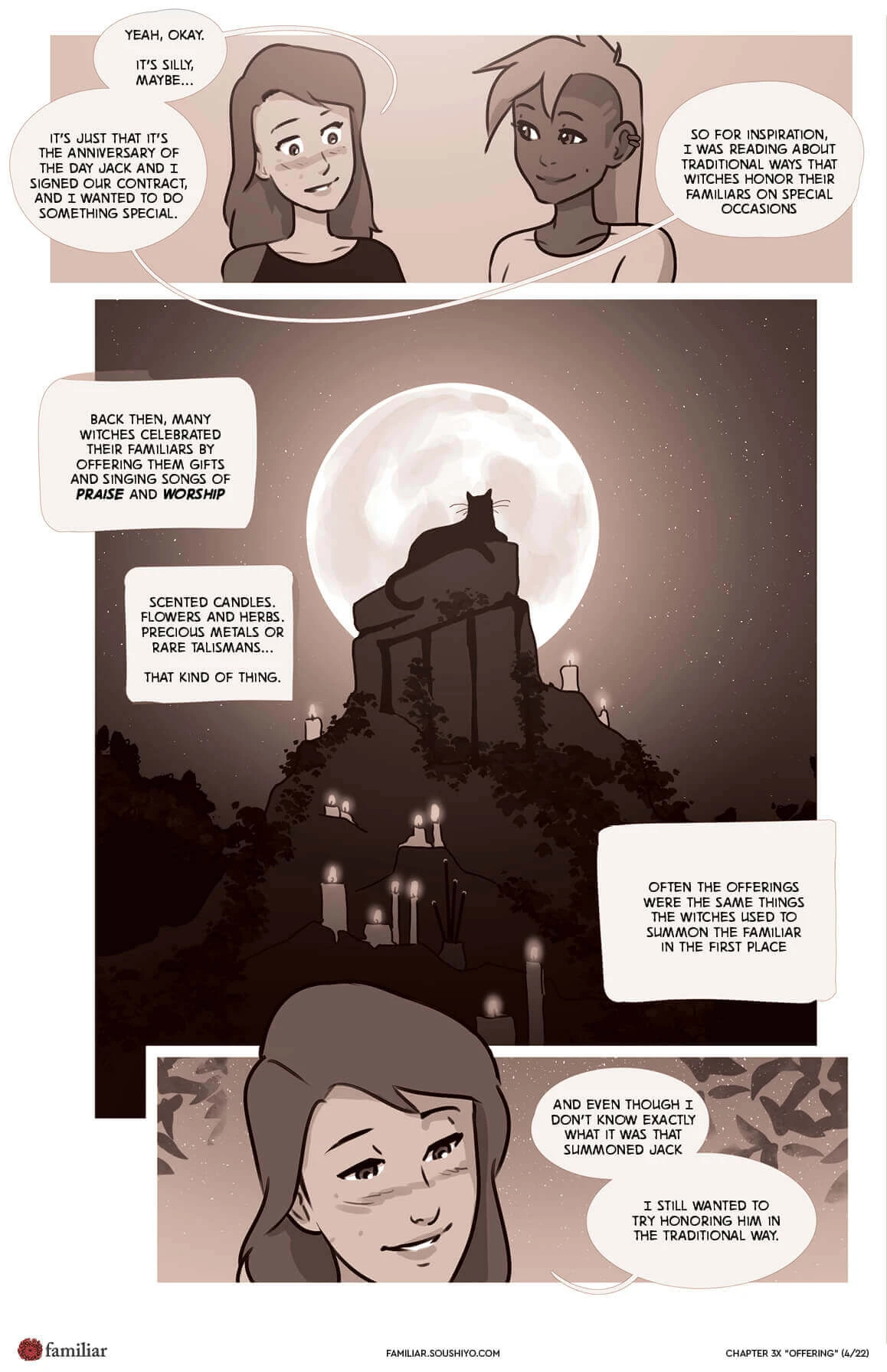 Familiar- Act 3 - Chapter 16.5 - Offering porn comic picture 5