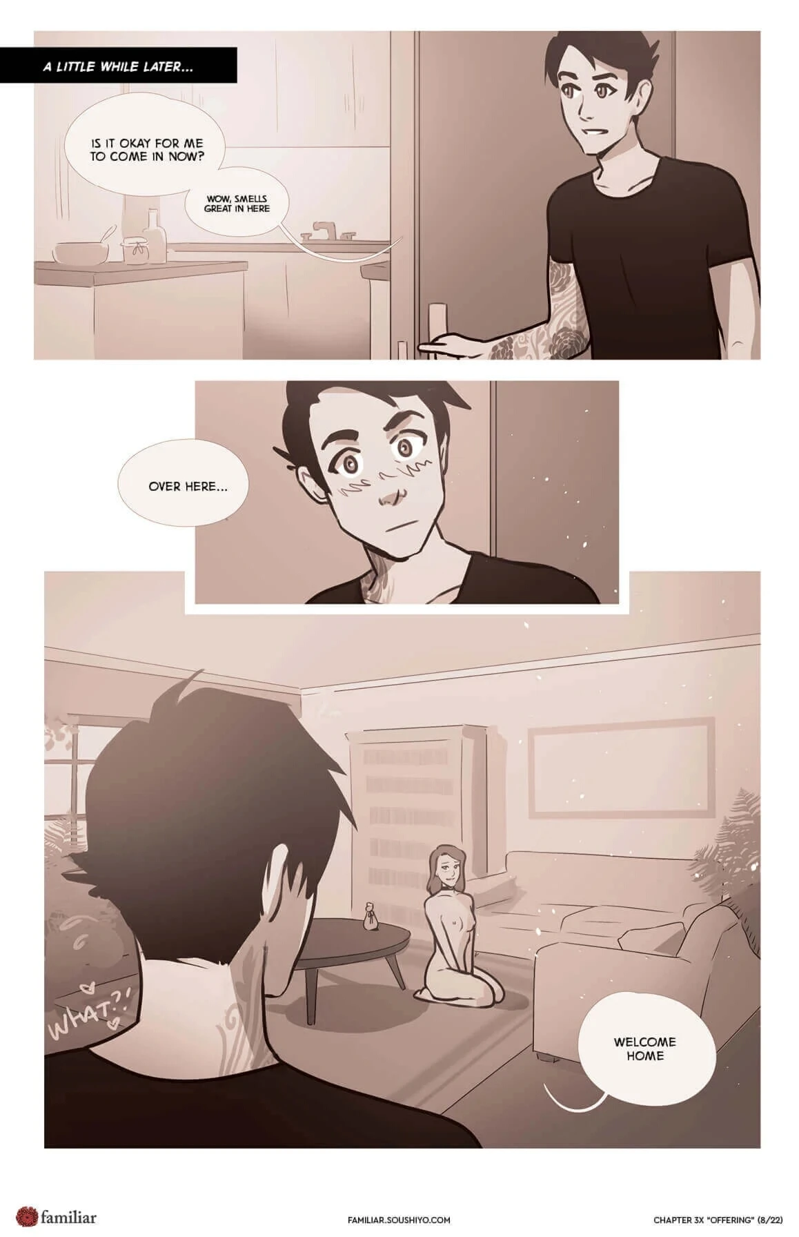 Familiar- Act 3 - Chapter 16.5 - Offering porn comic picture 9