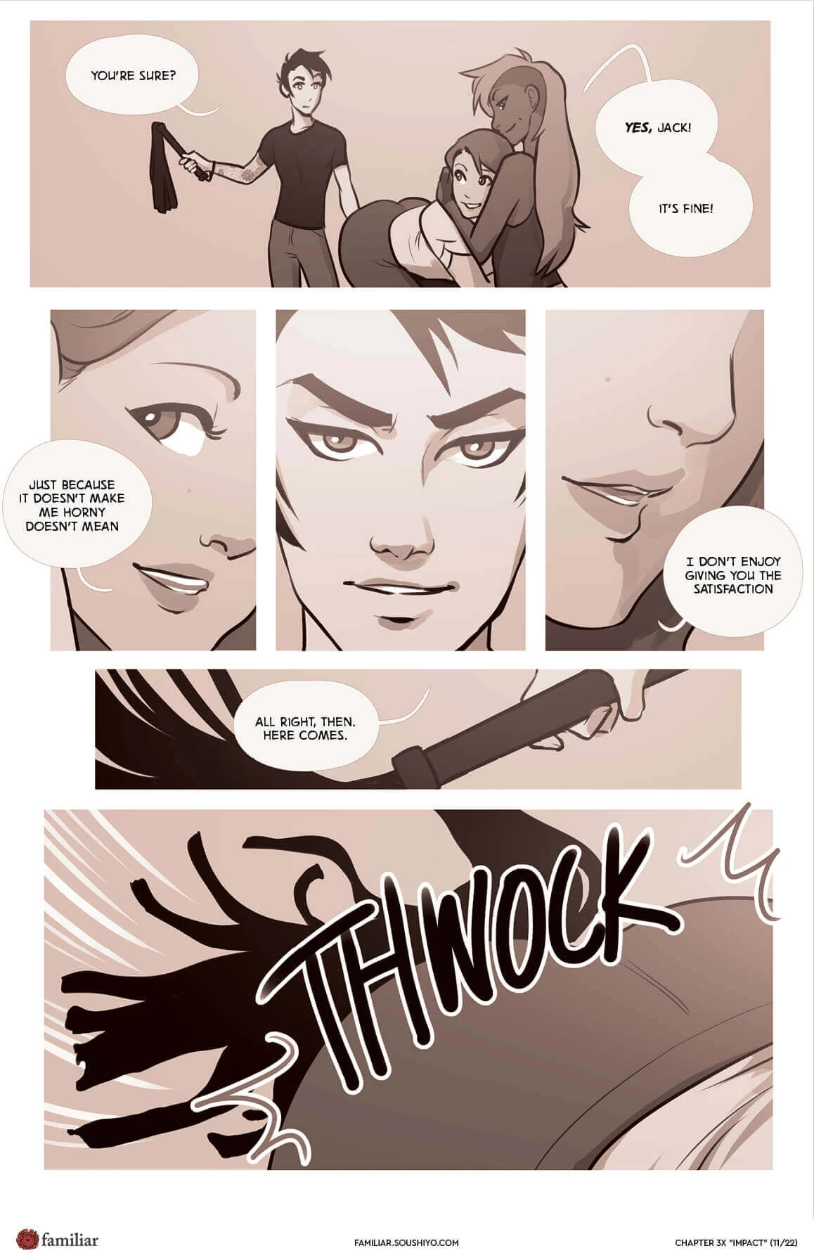 Familiar - Act 3 - Chapter 16.6 - Impact porn comic picture 12