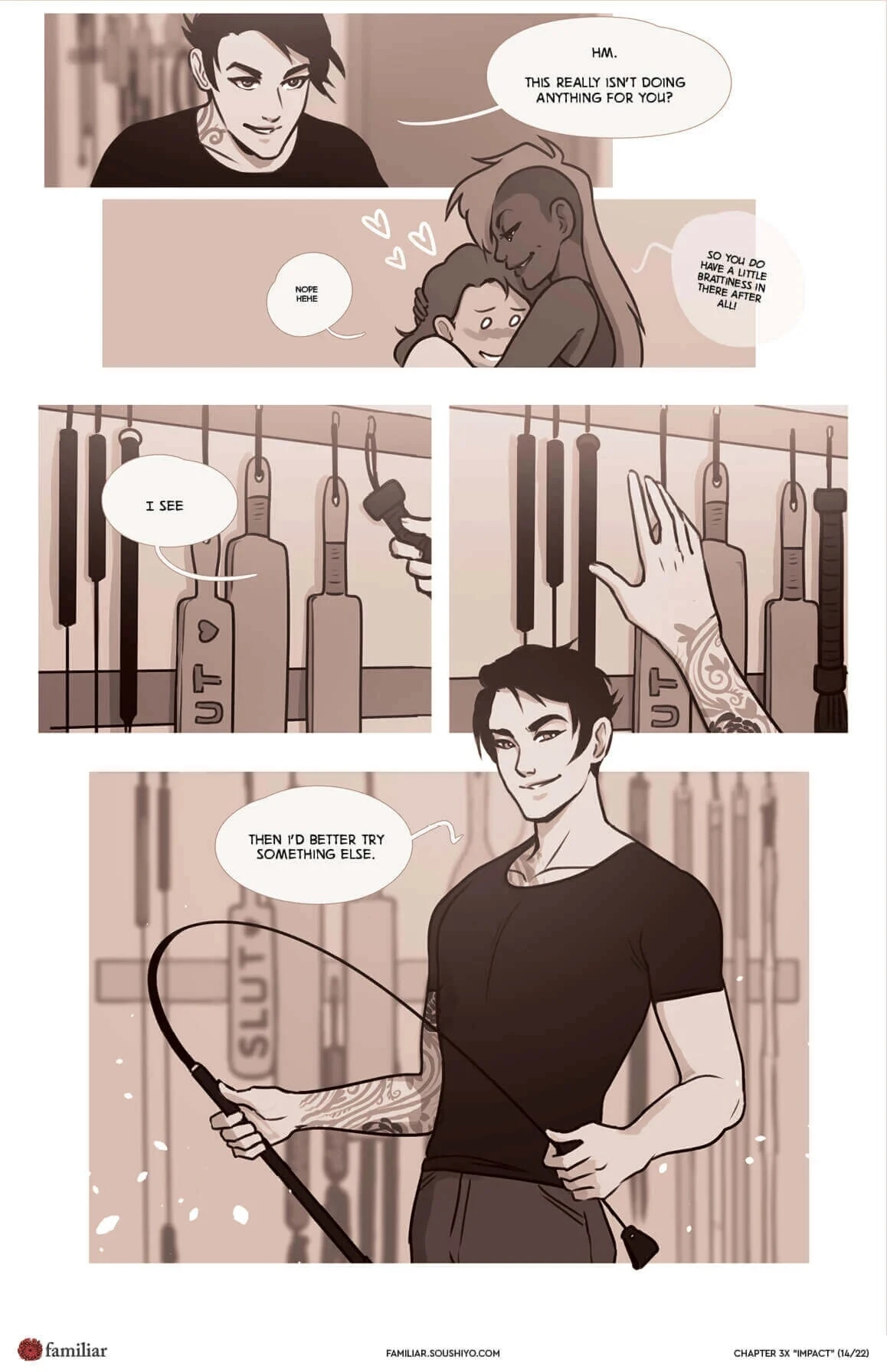 Familiar - Act 3 - Chapter 16.6 - Impact porn comic picture 15