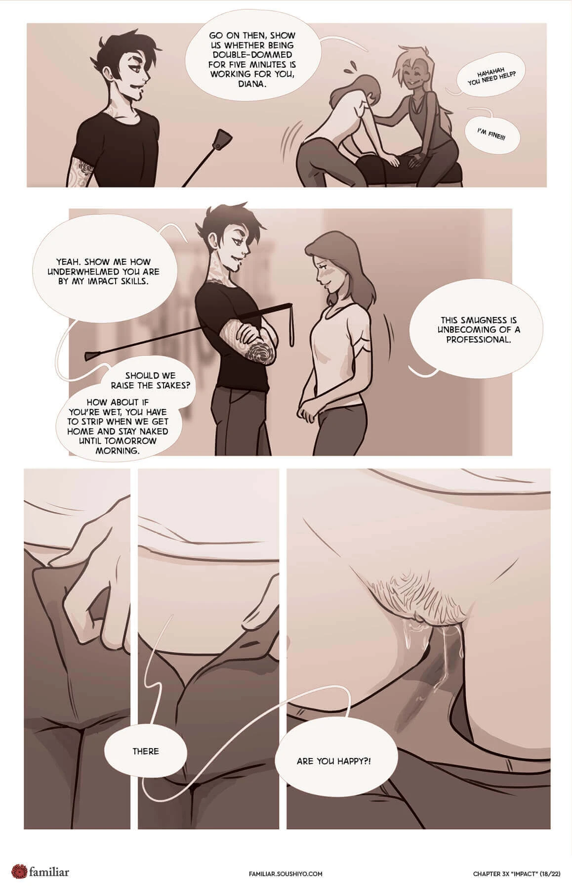 Familiar - Act 3 - Chapter 16.6 - Impact porn comic picture 19