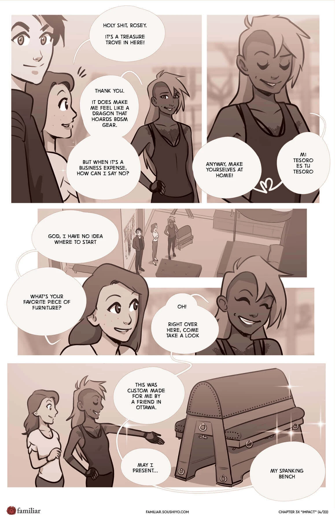 Familiar - Act 3 - Chapter 16.6 - Impact porn comic picture 5