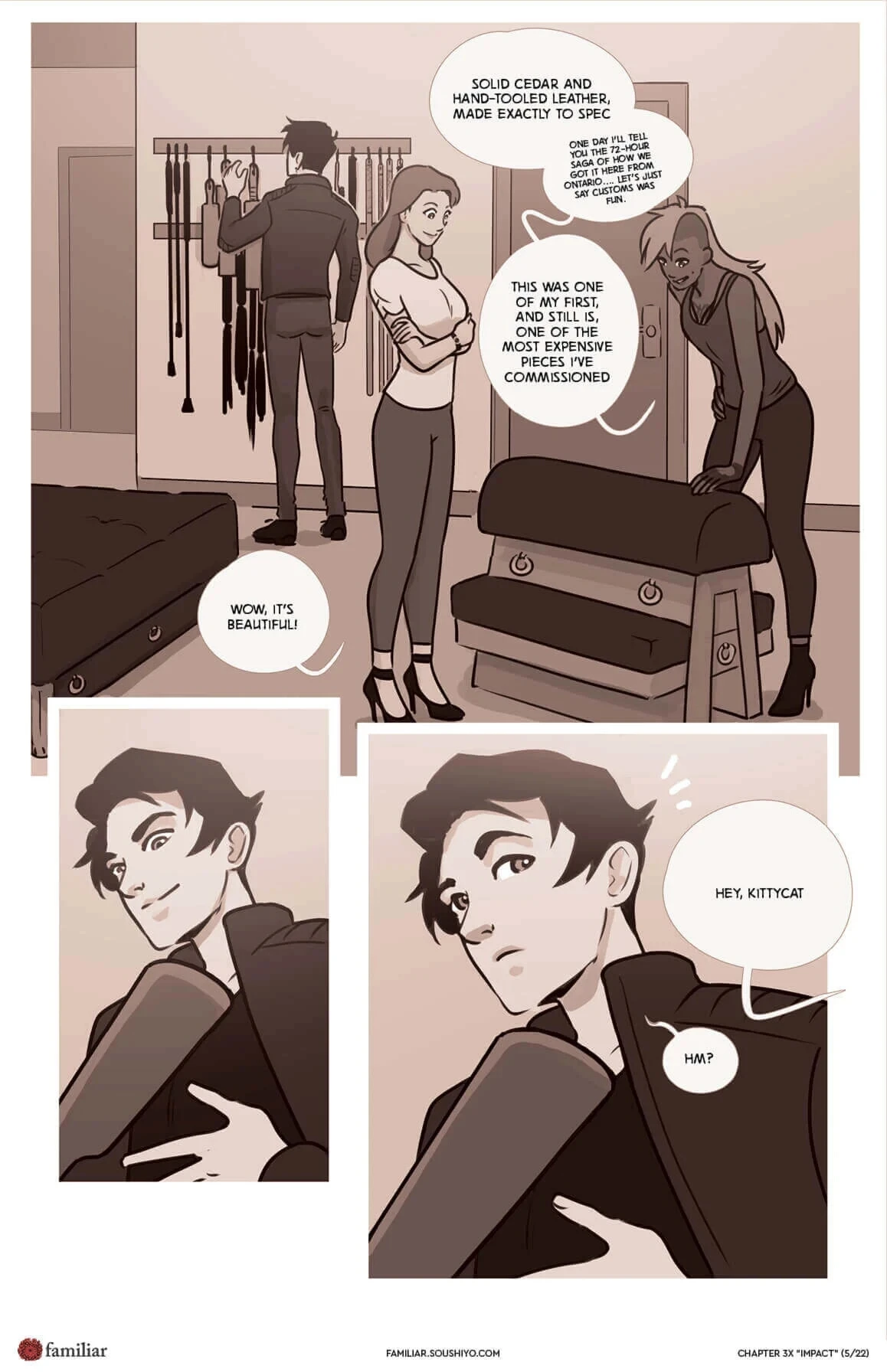 Familiar - Act 3 - Chapter 16.6 - Impact porn comic picture 6