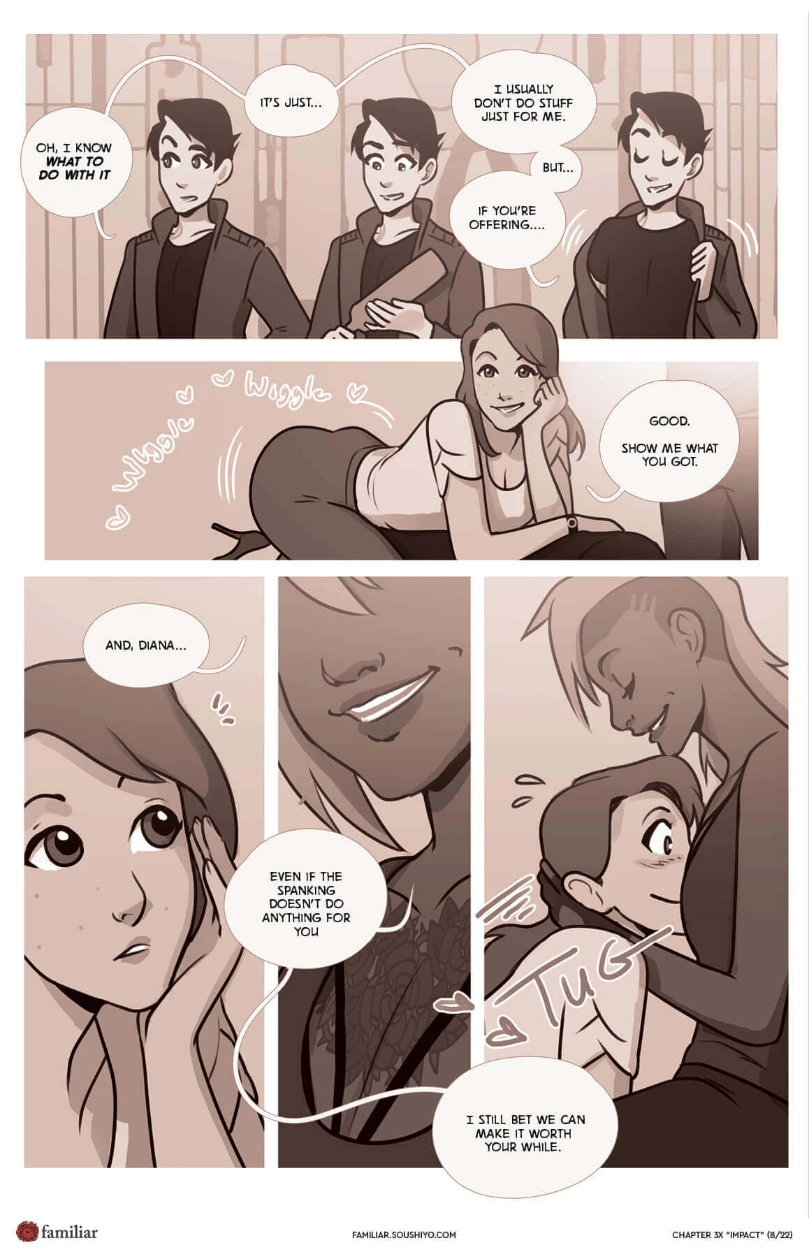 Familiar - Act 3 - Chapter 16.6 - Impact porn comic picture 9