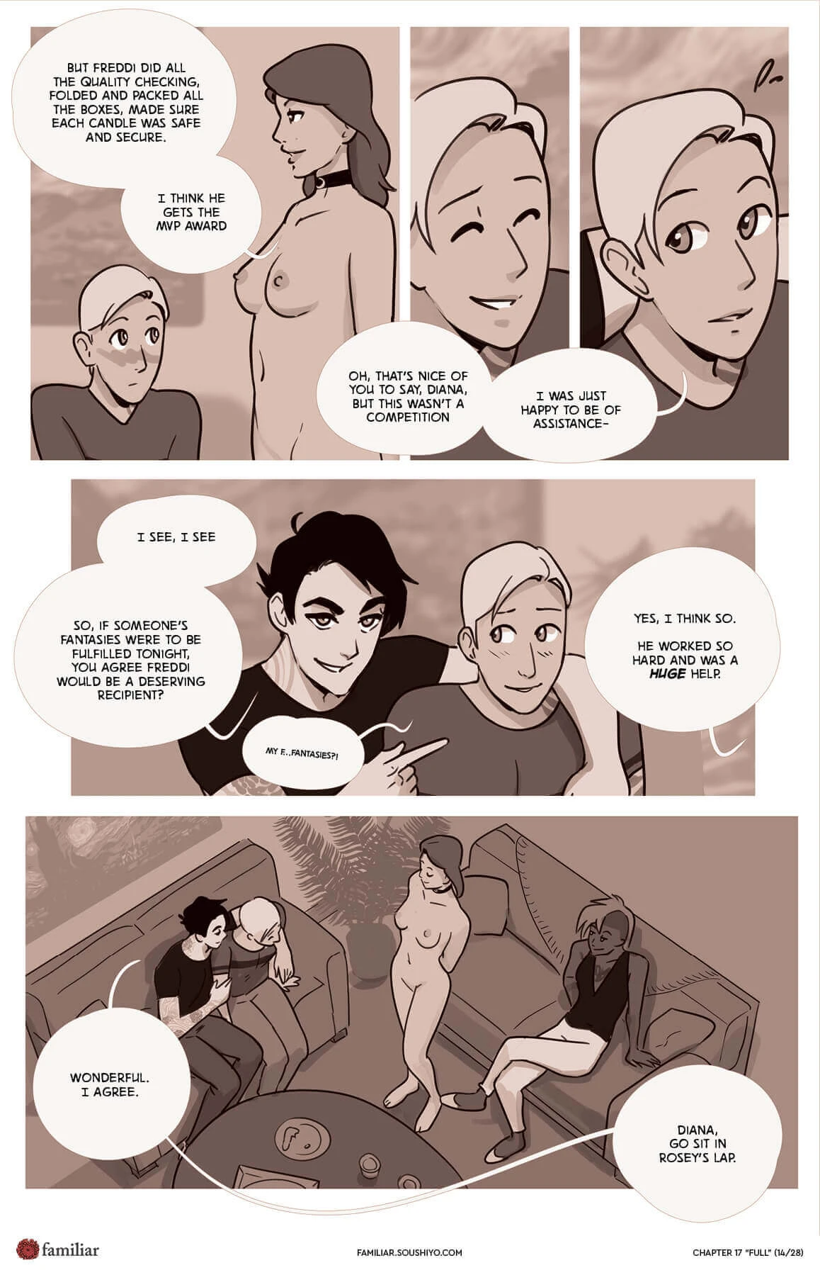 Familiar- Act 3 - Chapter 17 porn comic picture 15