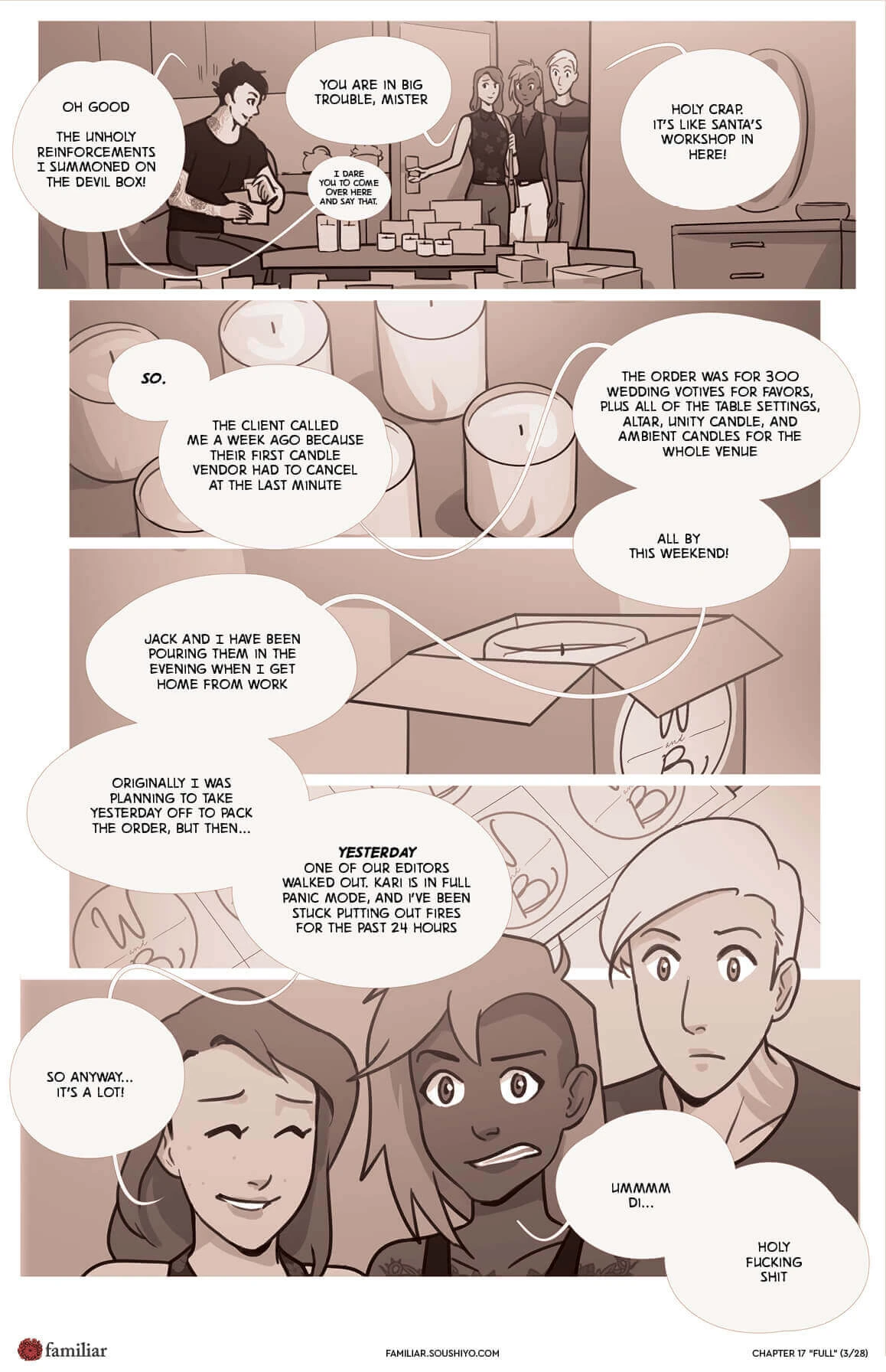 Familiar- Act 3 - Chapter 17 porn comic picture 4