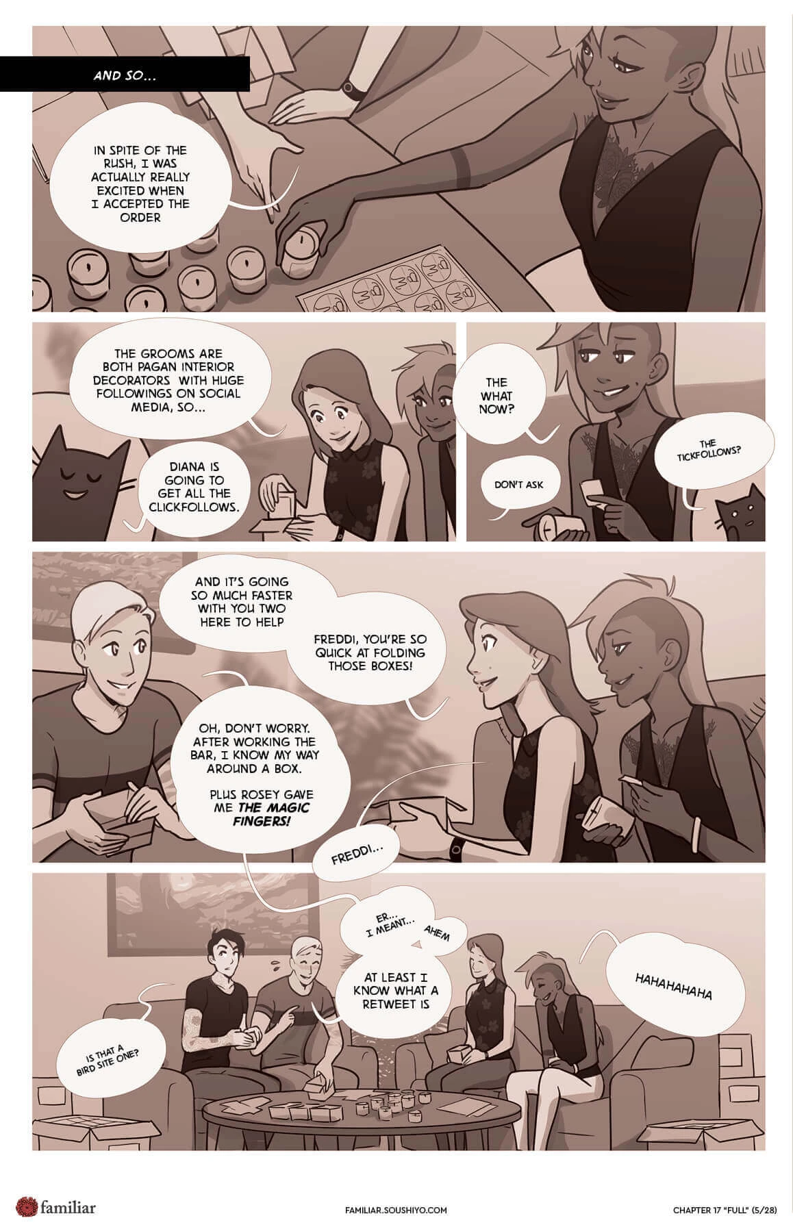 Familiar- Act 3 - Chapter 17 porn comic picture 6