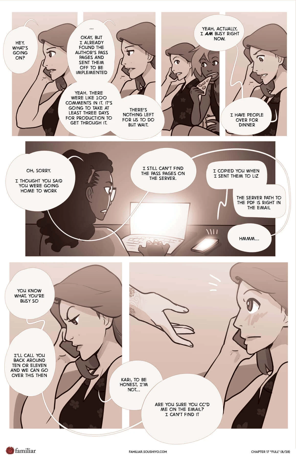 Familiar- Act 3 - Chapter 17 porn comic picture 9