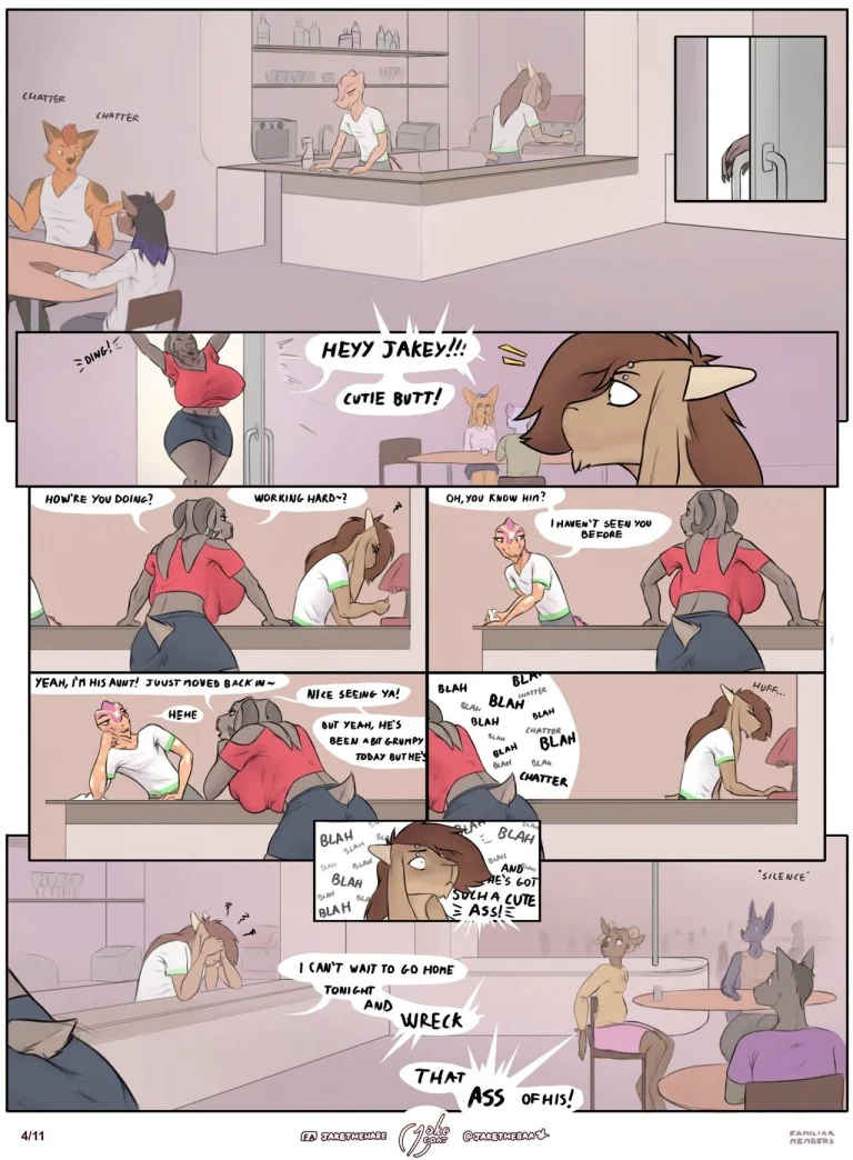 Familiar Members porn comic picture 19