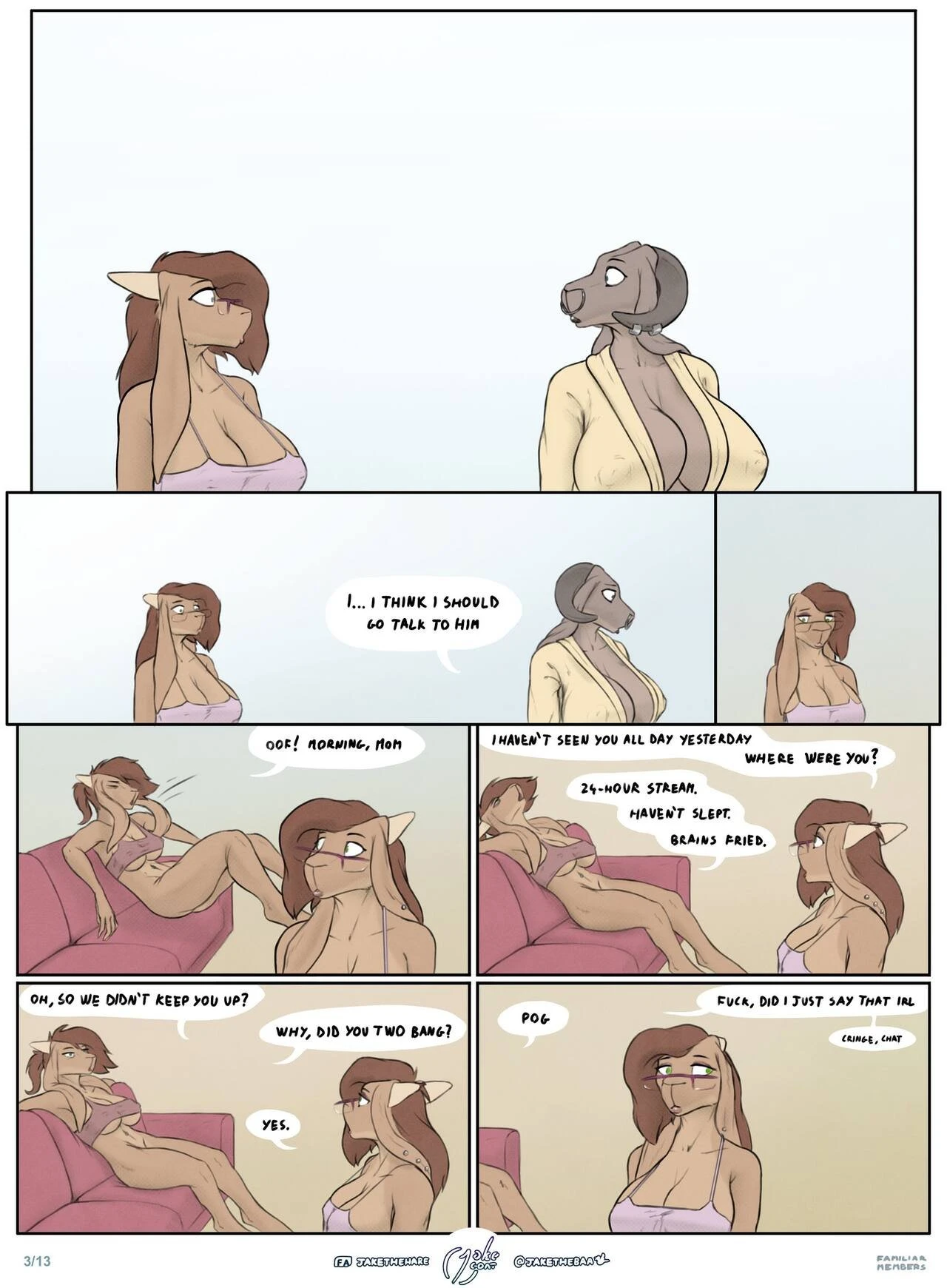 Familiar Members porn comic picture 30