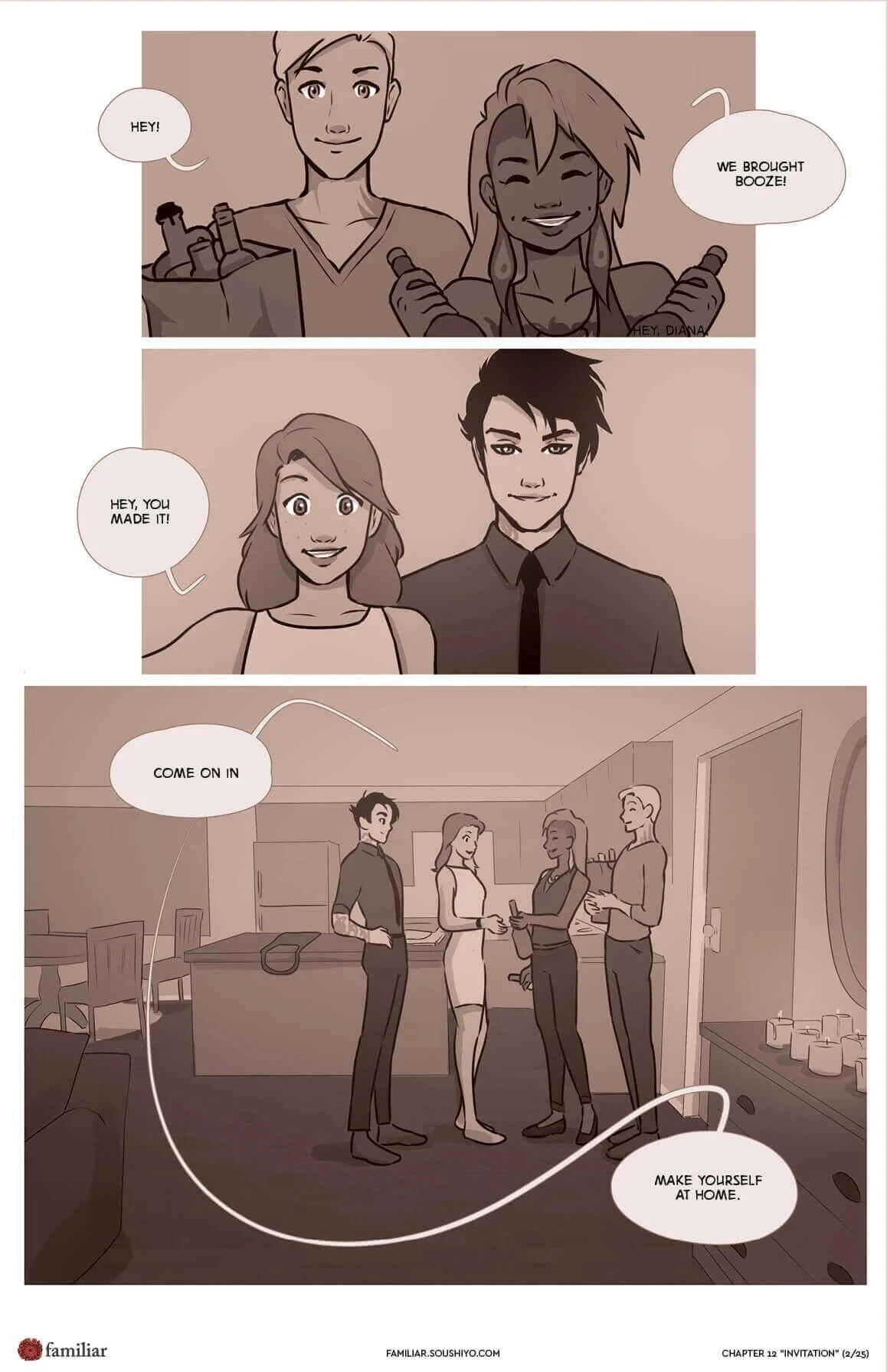 Familiar [Soushiyo] - Act 2 - 12 - Invitation porn comic picture 3