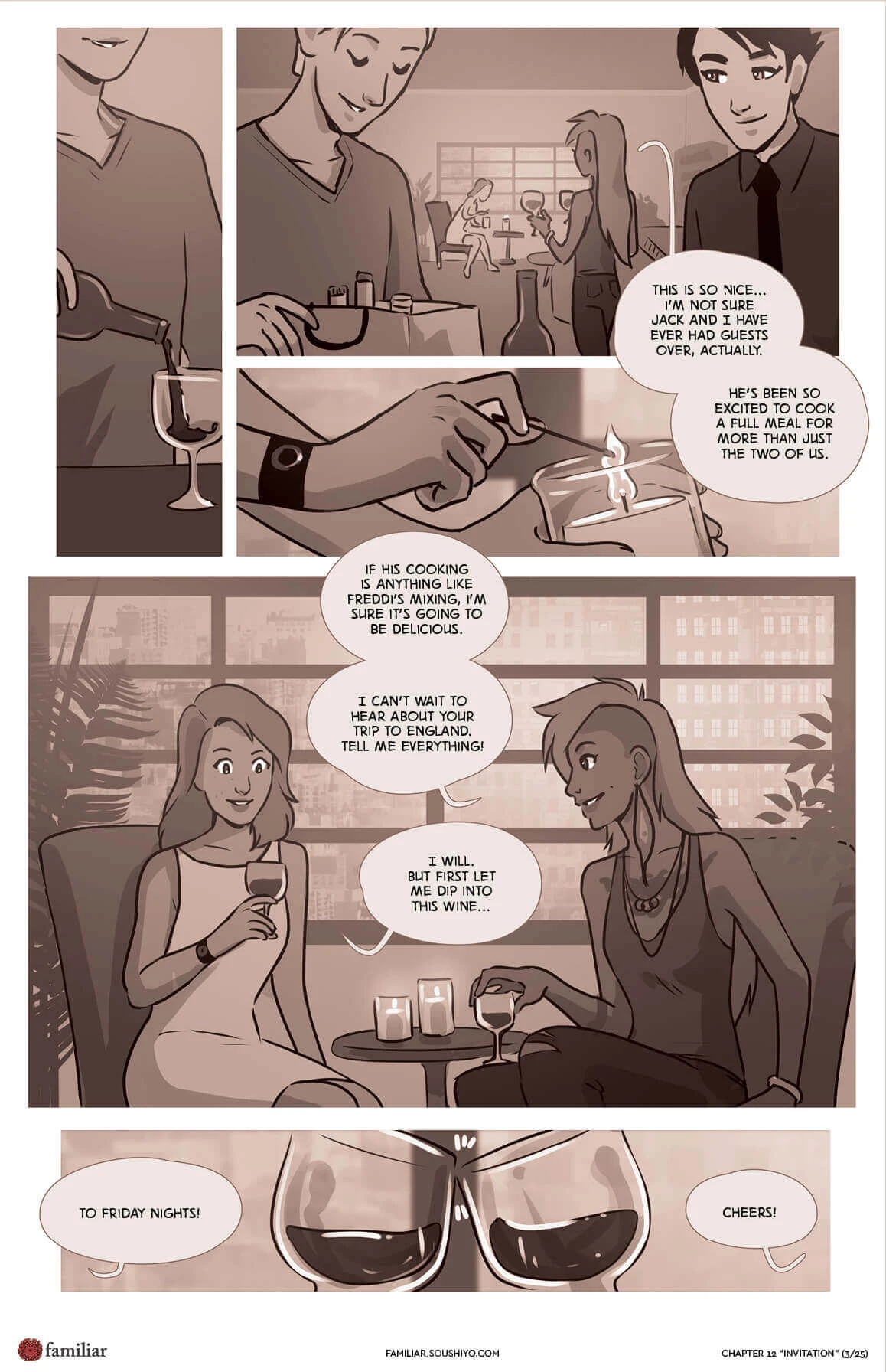 Familiar [Soushiyo] - Act 2 - 12 - Invitation porn comic picture 4