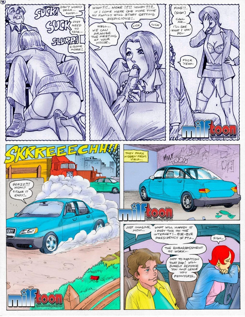 Family porn comic picture 19