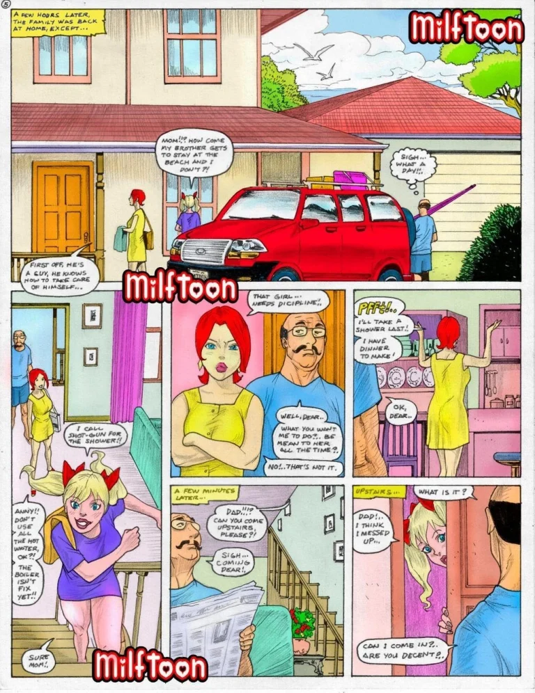 Family porn comic picture 6