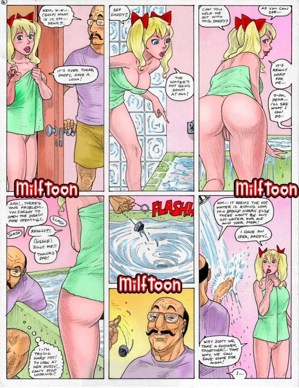 Family porn comic picture 7