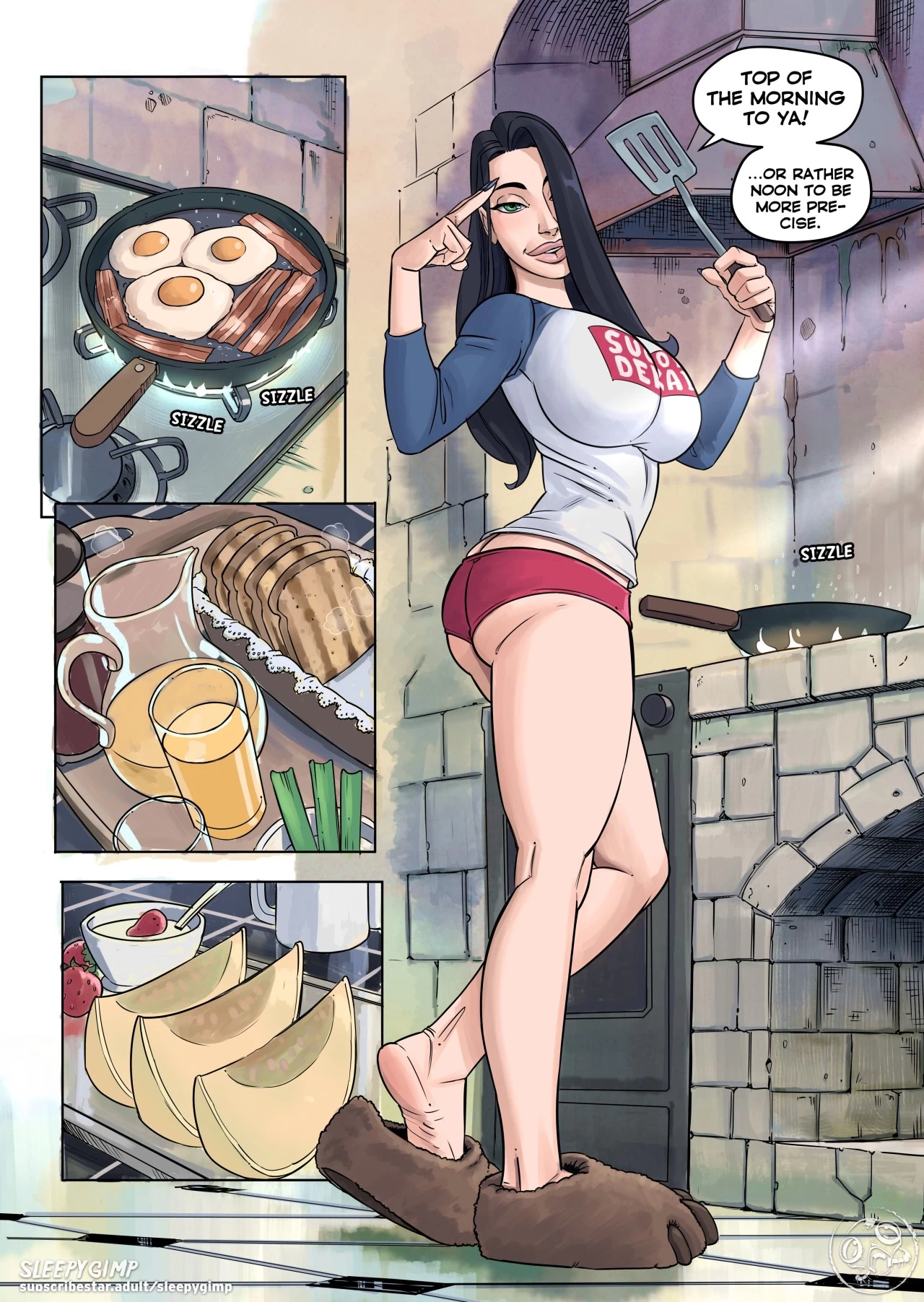 Family Values 4 - On the Hook porn comic picture 2