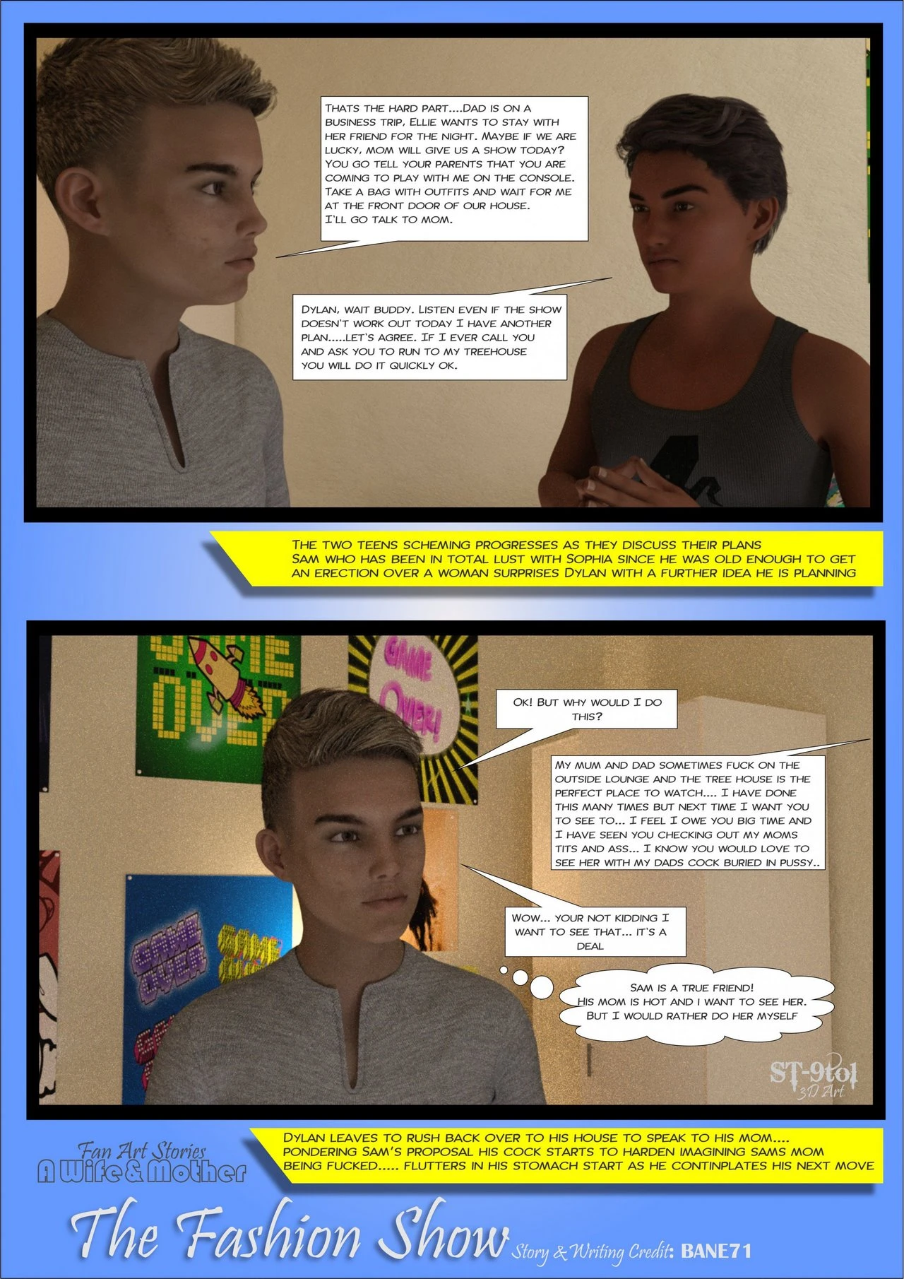 Fan Art Stories Ch. 1 - The Fashion Show porn comic picture 3