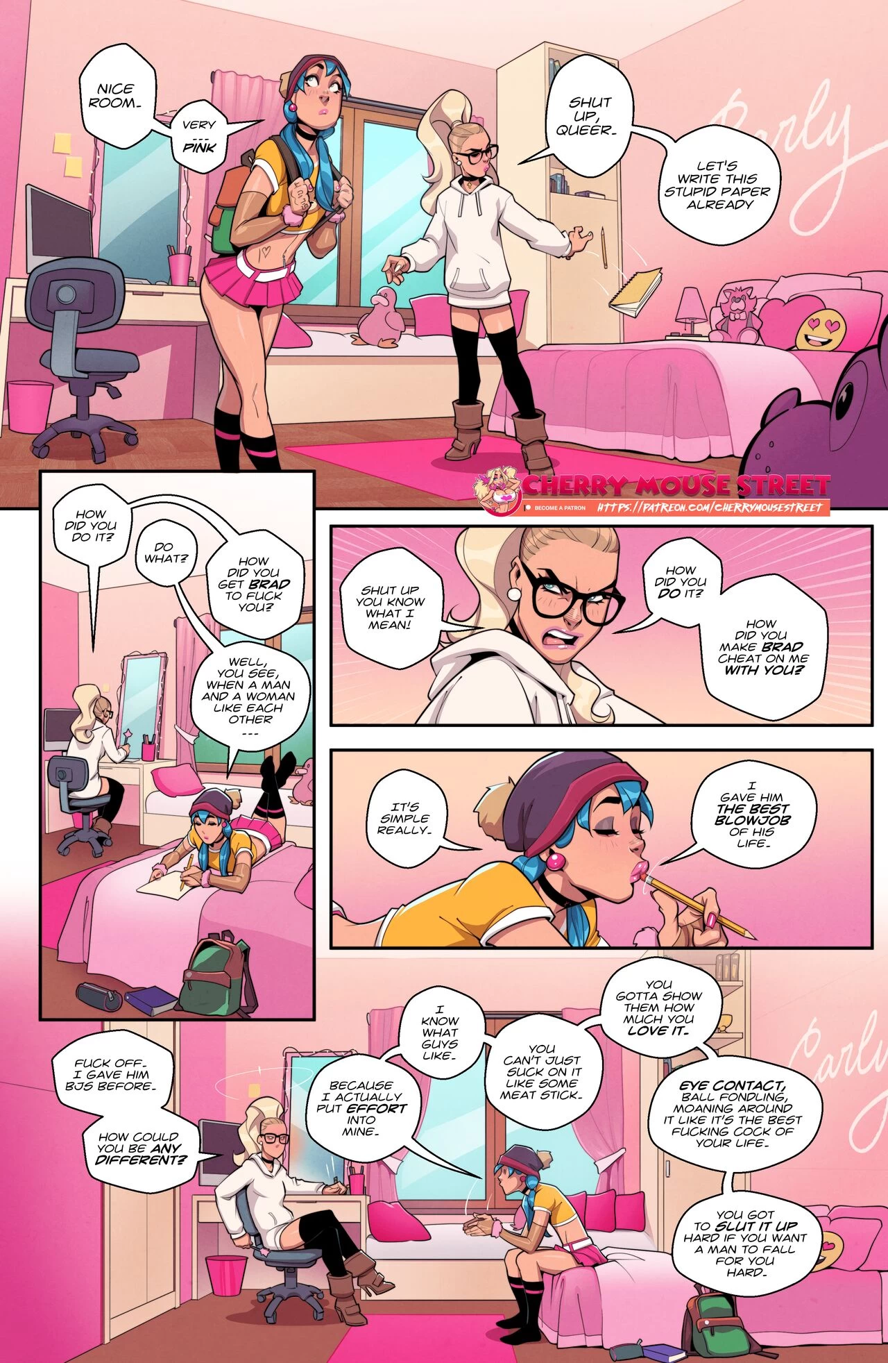 Fanny: Bad Cheerleader 2 porn comic picture 9