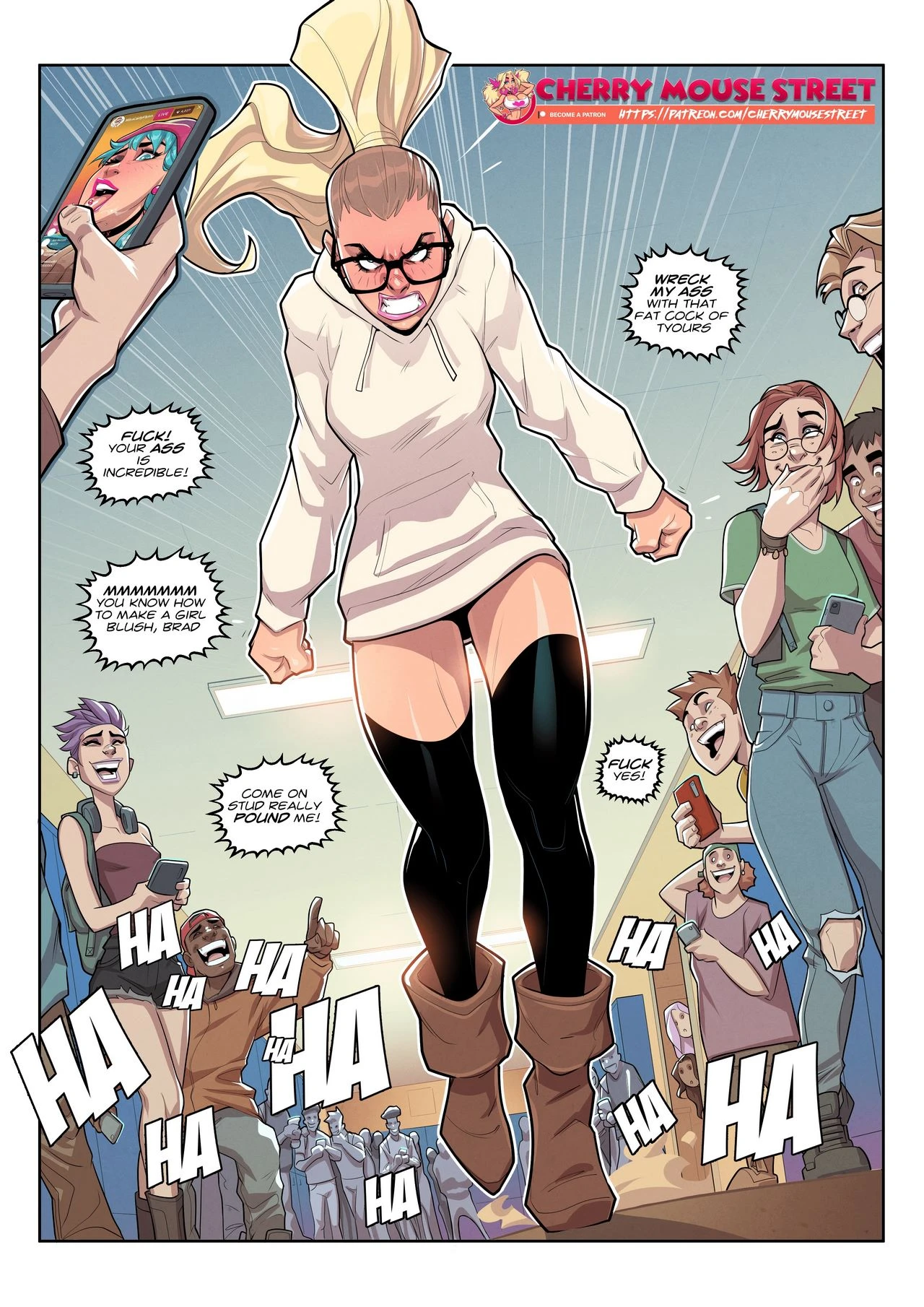 Fanny: Bad Cheerleader porn comic picture 10