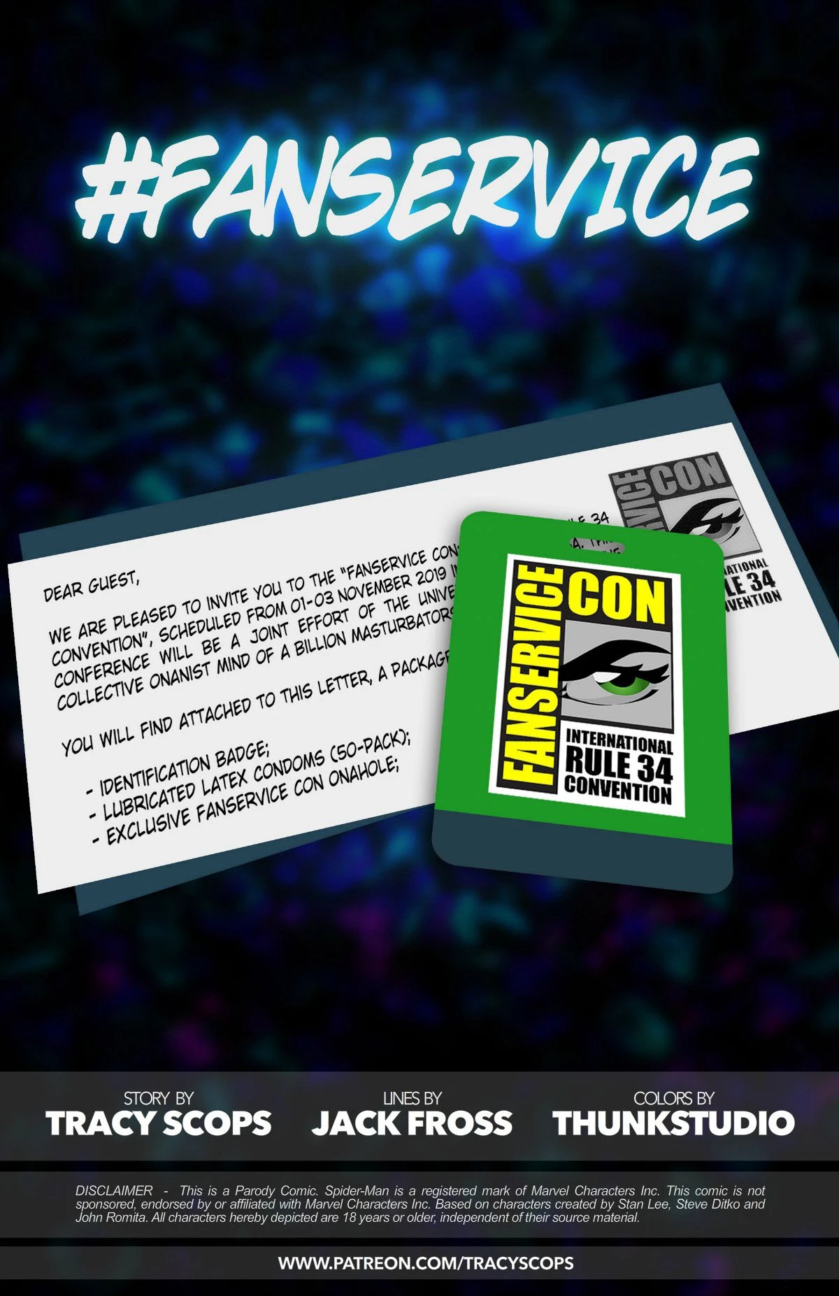 Fanservice Convention 2 porn comic picture 2